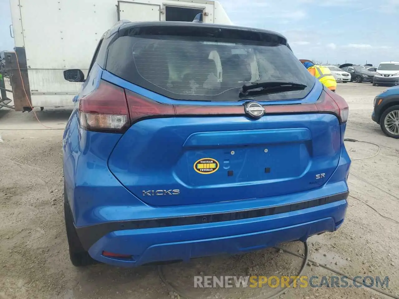 6 fotografías del automóvil dañado 3N1CP5DV3PL520284 NISSAN KICKS 2023