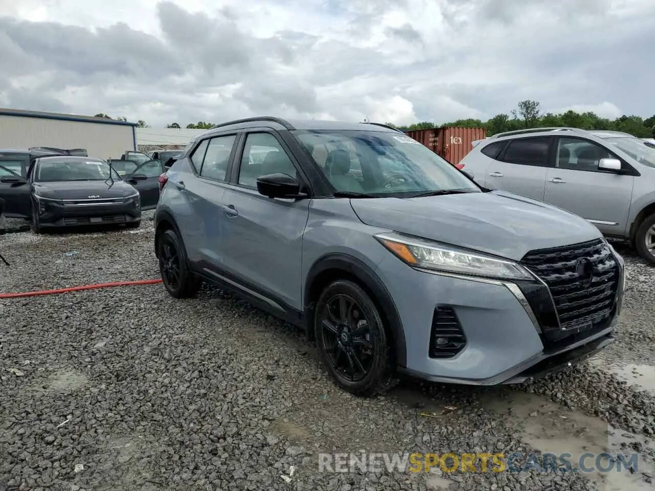 4 fotografías del automóvil dañado 3N1CP5DV3PL573048 NISSAN KICKS 2023