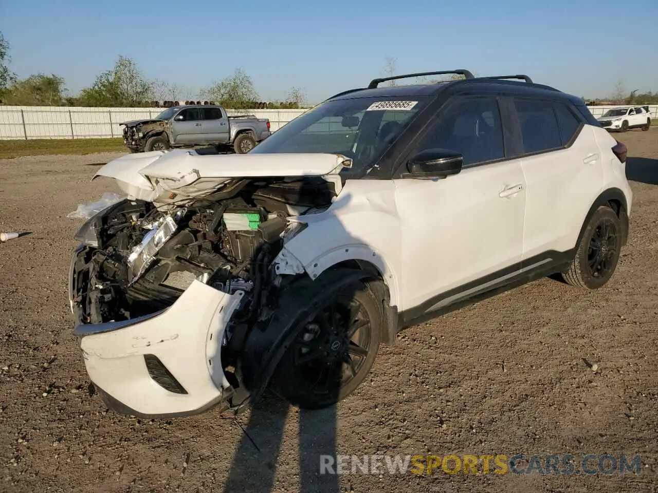 1 fotografías del automóvil dañado 3N1CP5DV4PL522755 NISSAN KICKS 2023
