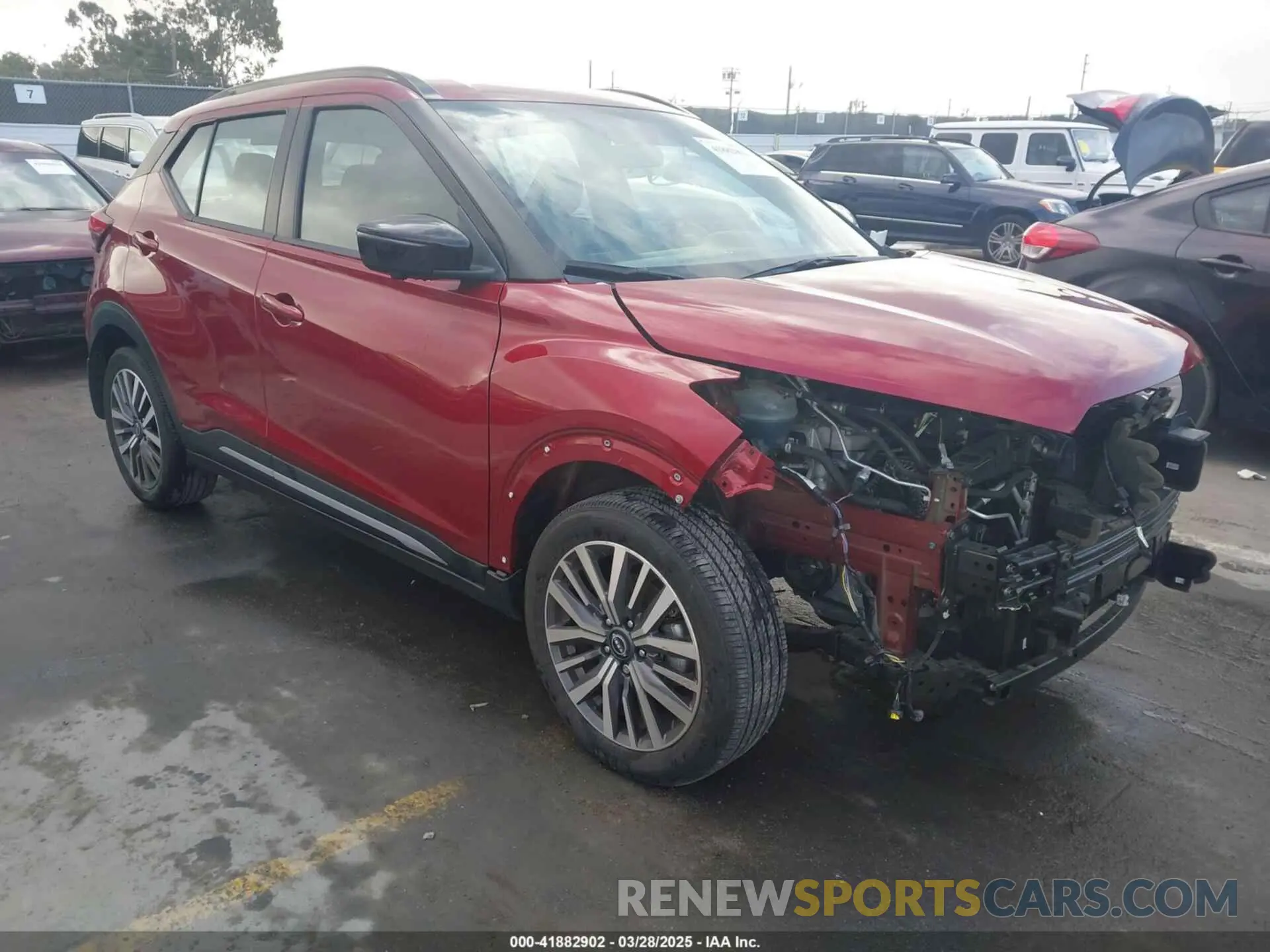 1 fotografías del automóvil dañado 3N1CP5DV4PL558025 NISSAN KICKS 2023