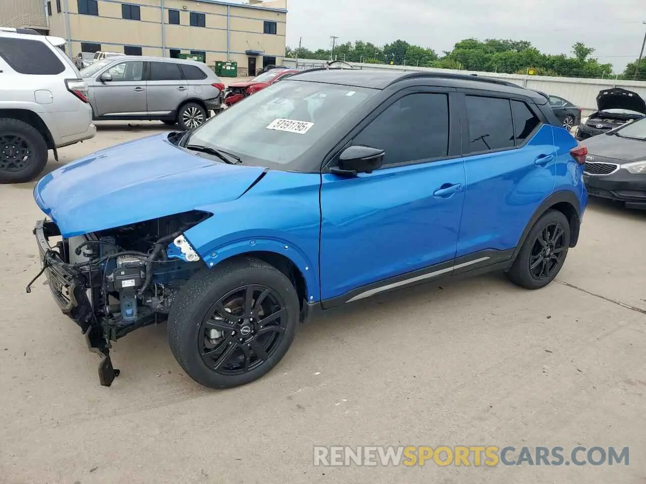 1 fotografías del automóvil dañado 3N1CP5DV5PL470875 NISSAN KICKS 2023