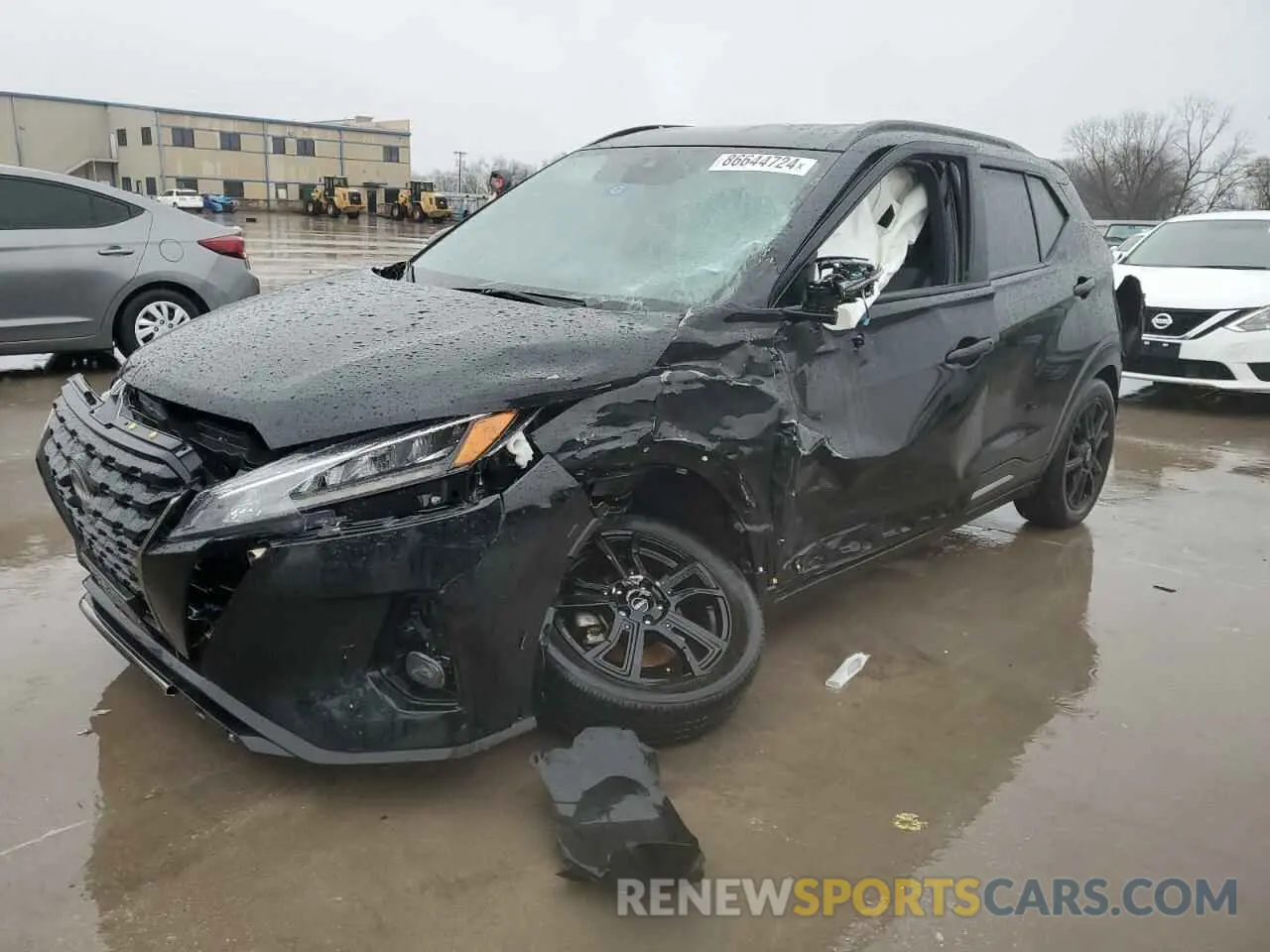 1 fotografías del automóvil dañado 3N1CP5DV7PL537329 NISSAN KICKS 2023