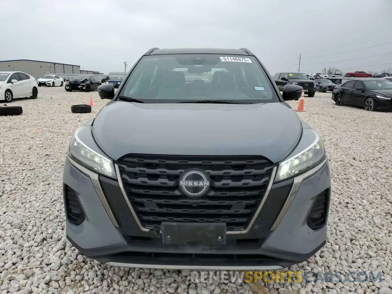 5 fotografías del automóvil dañado 3N1CP5DV7PL566748 NISSAN KICKS 2023