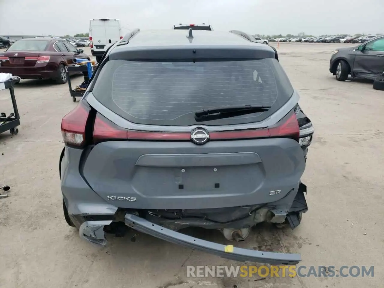 6 fotografías del automóvil dañado 3N1CP5DV8PL549277 NISSAN KICKS 2023