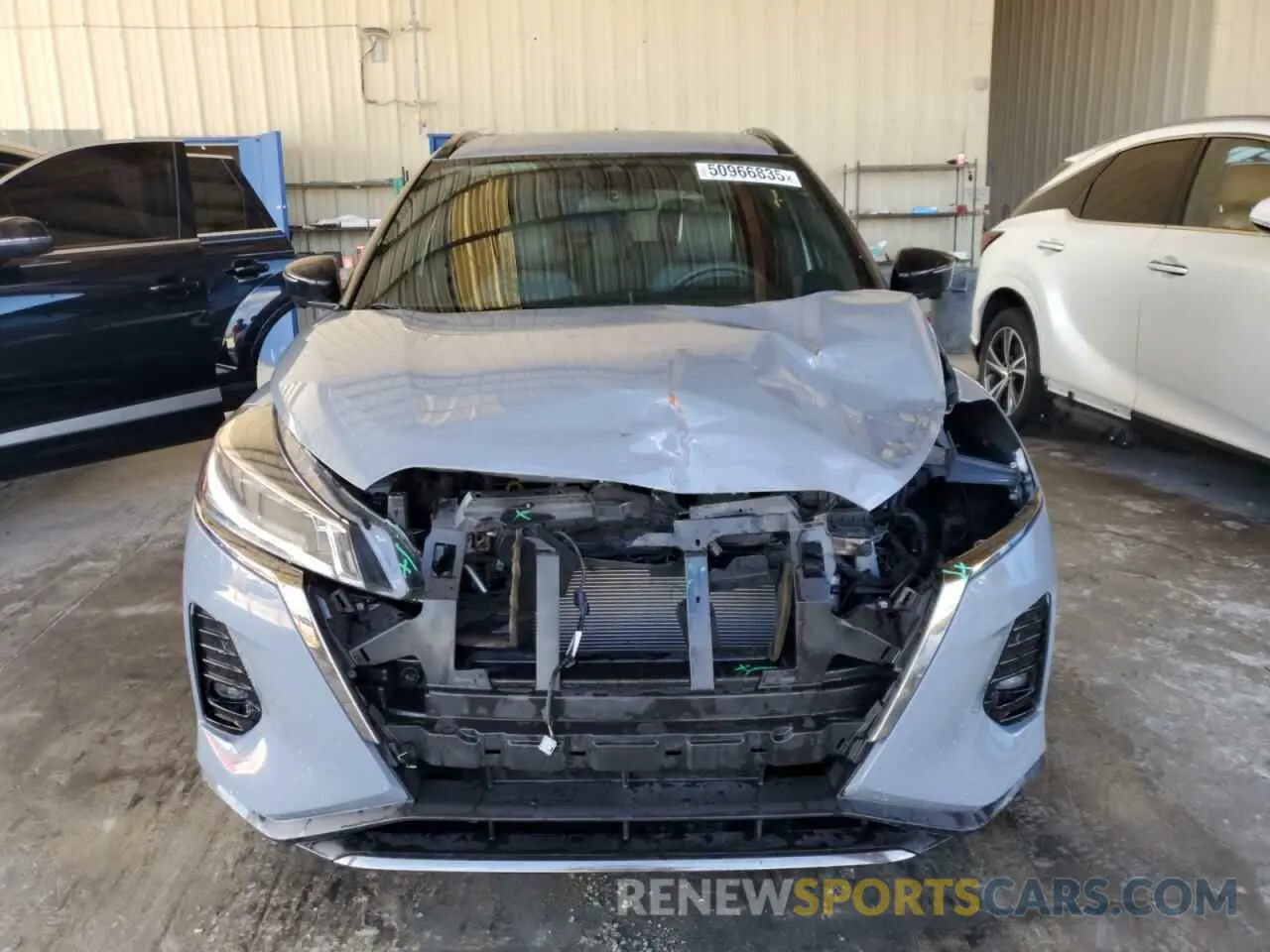 5 fotografías del automóvil dañado 3N1CP5DV8PL567634 NISSAN KICKS 2023