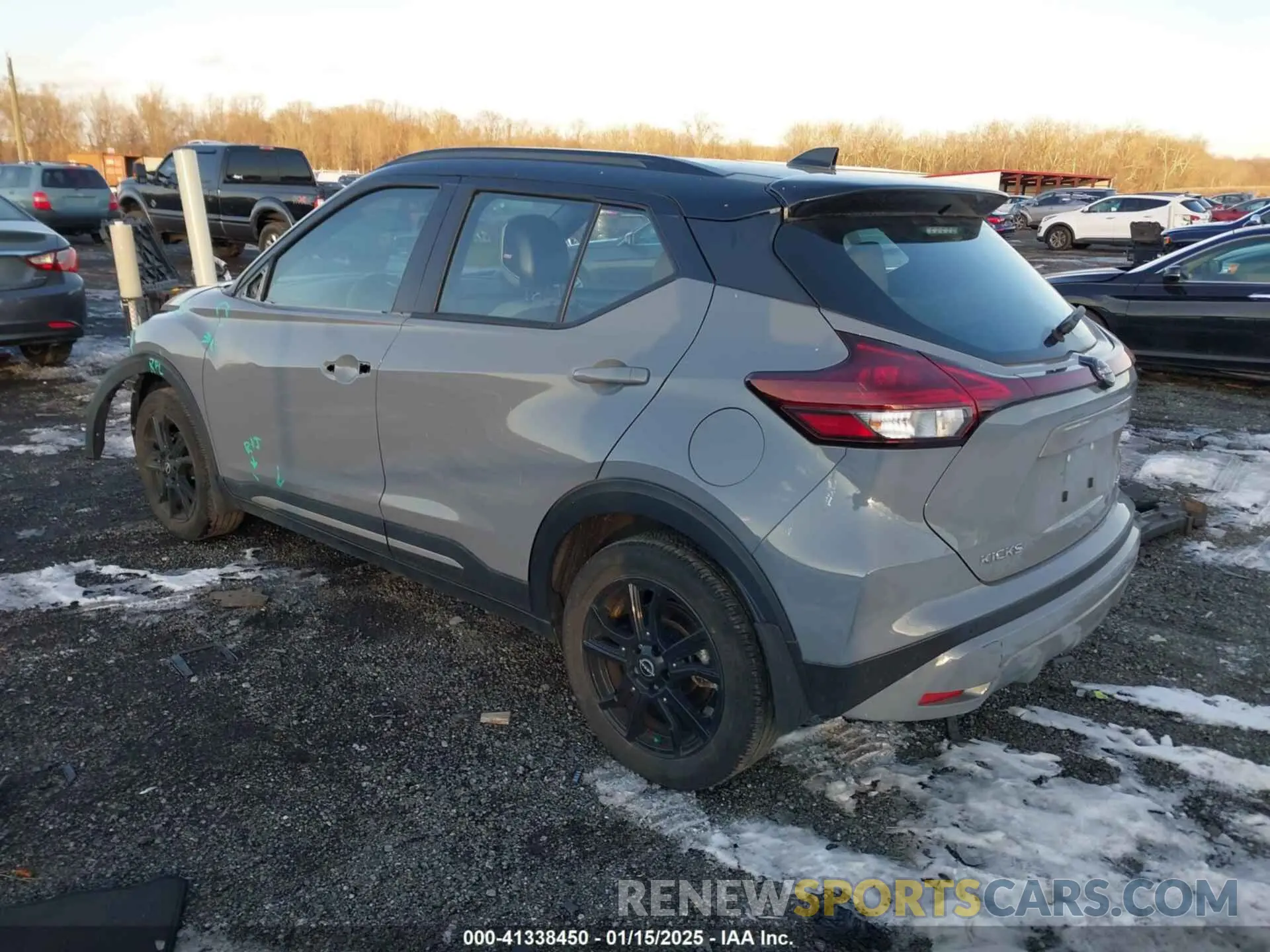 3 fotografías del automóvil dañado 3N1CP5DVXPL503871 NISSAN KICKS 2023