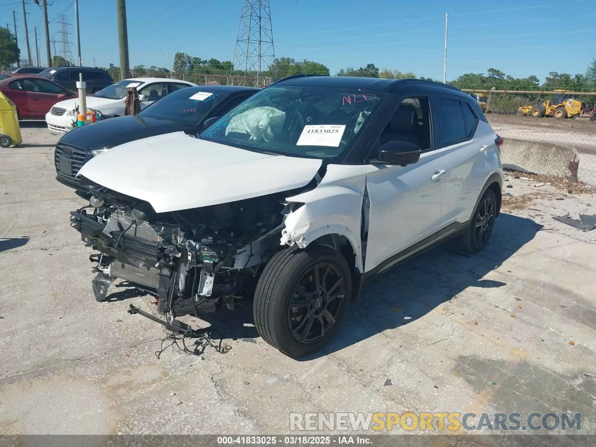 2 fotografías del automóvil dañado 3N1CP5DVXPL546073 NISSAN KICKS 2023
