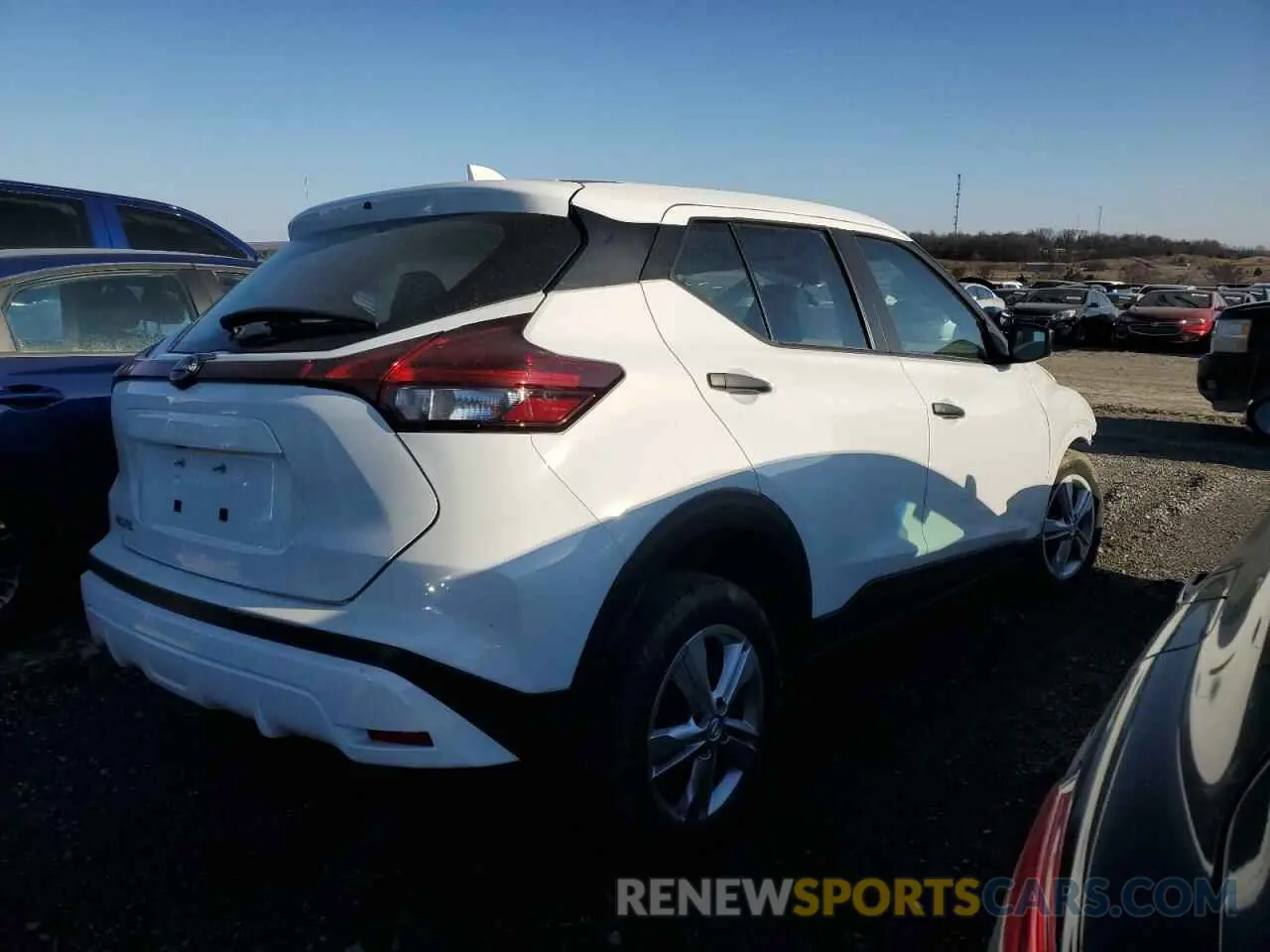 3 fotografías del automóvil dañado 3N1CP5BV0RL506445 NISSAN KICKS 2024