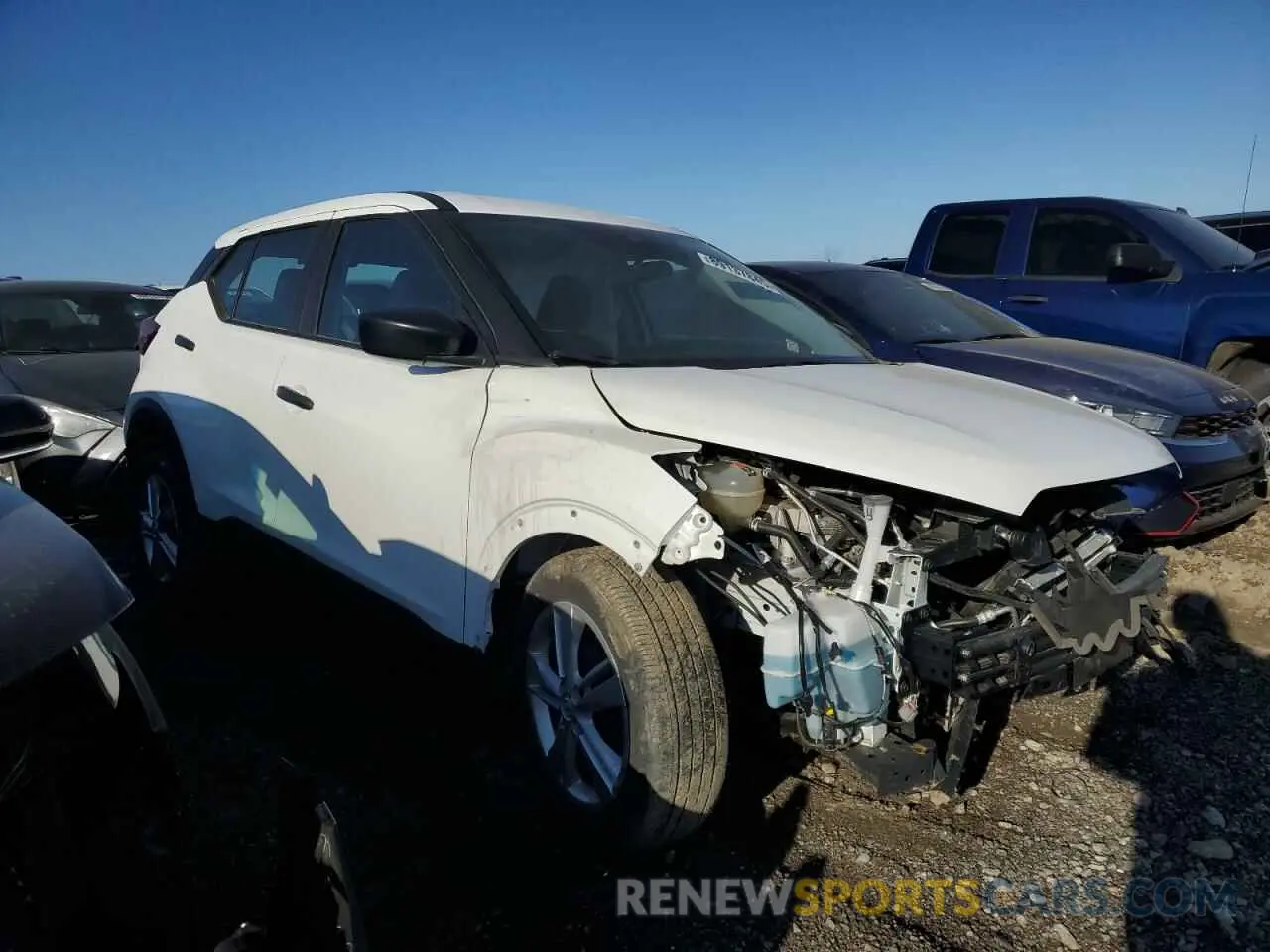 4 fotografías del automóvil dañado 3N1CP5BV0RL506445 NISSAN KICKS 2024