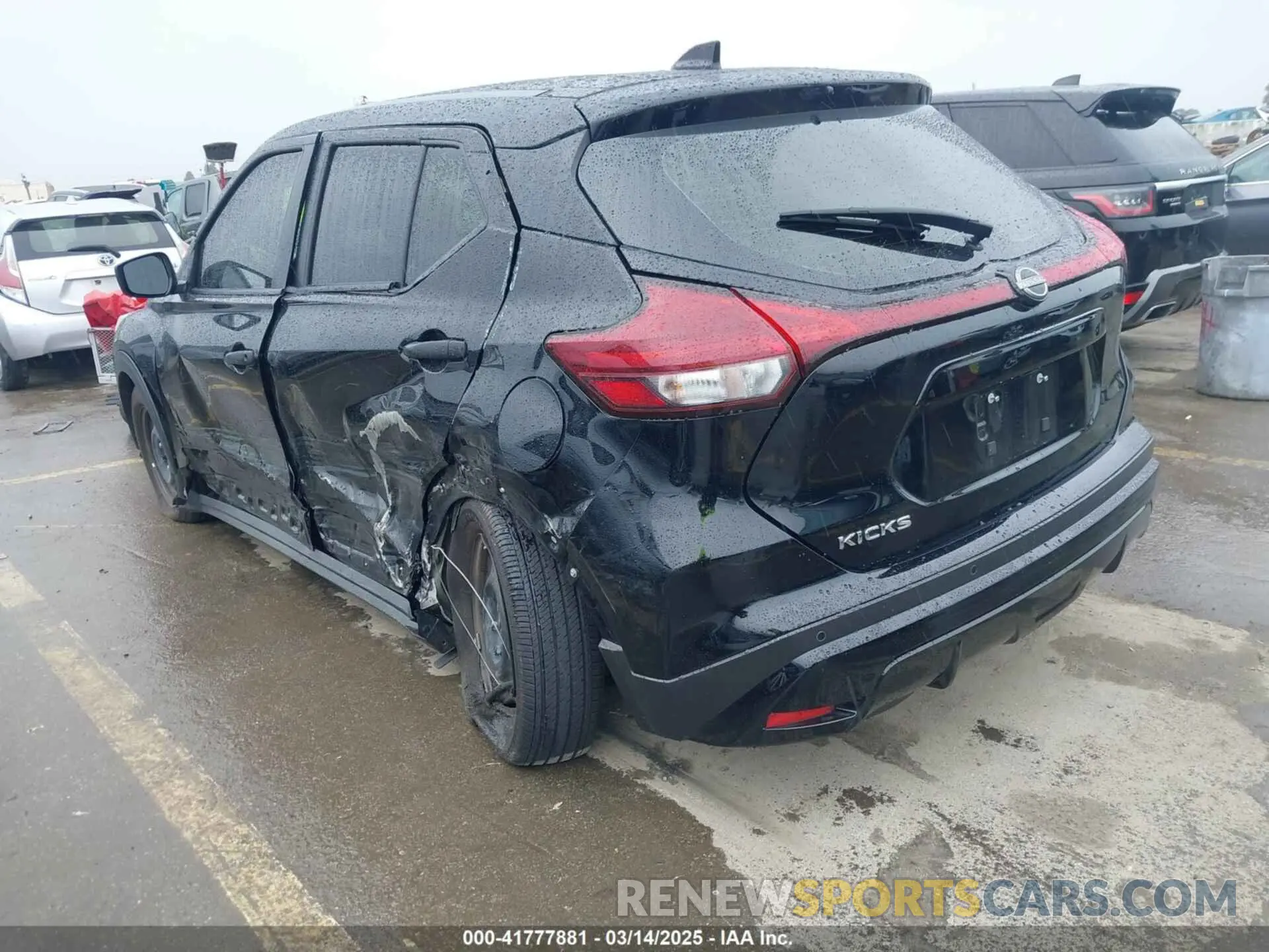 3 fotografías del automóvil dañado 3N1CP5BV0RL521270 NISSAN KICKS 2024