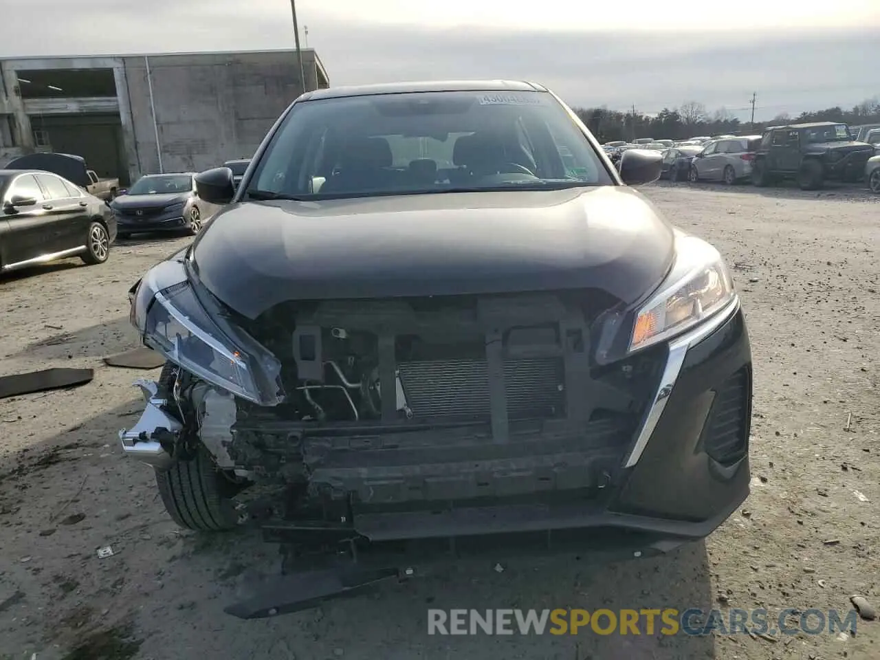 5 fotografías del automóvil dañado 3N1CP5BV1RL497982 NISSAN KICKS 2024