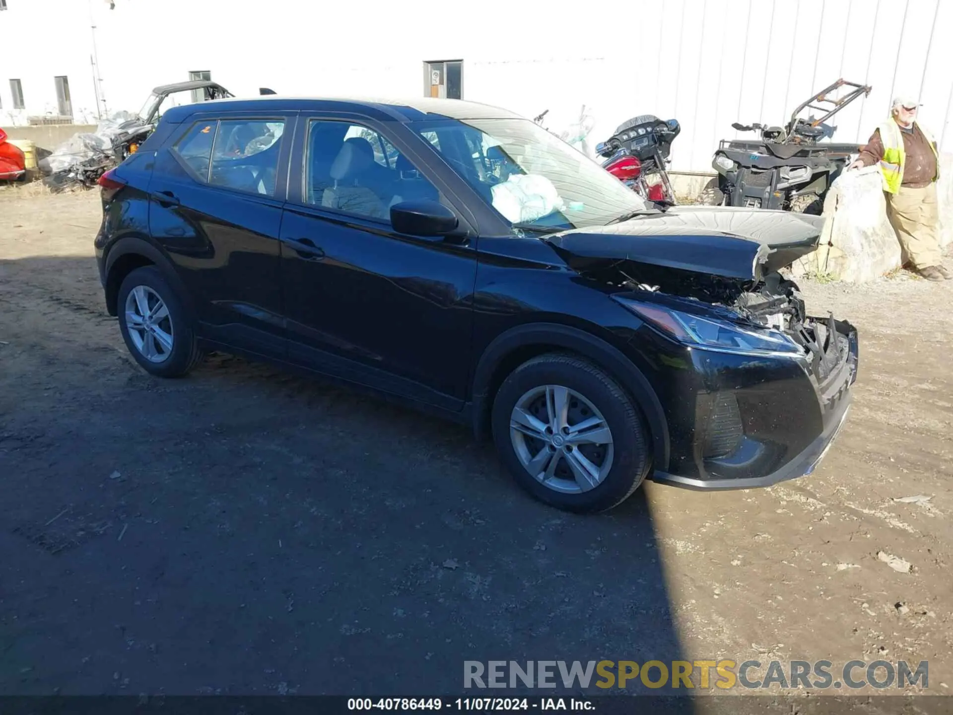 1 fotografías del automóvil dañado 3N1CP5BV2RL473707 NISSAN KICKS 2024