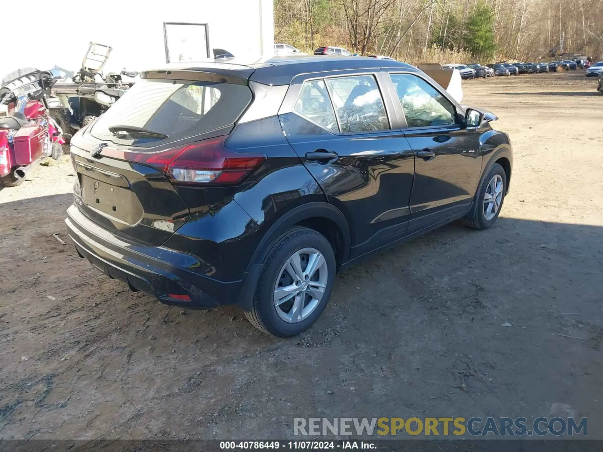 4 fotografías del automóvil dañado 3N1CP5BV2RL473707 NISSAN KICKS 2024