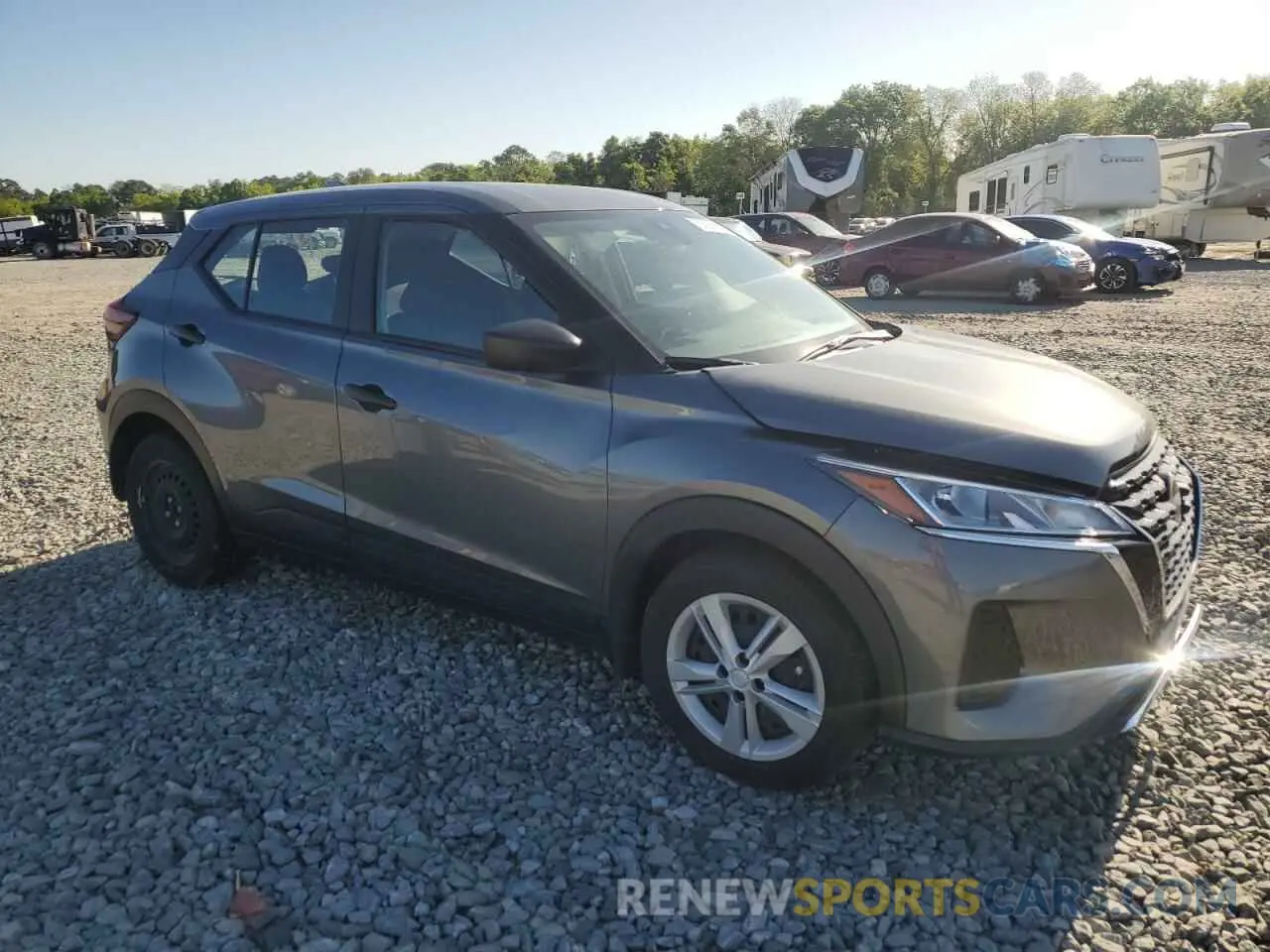 4 fotografías del automóvil dañado 3N1CP5BV3RL471450 NISSAN KICKS 2024