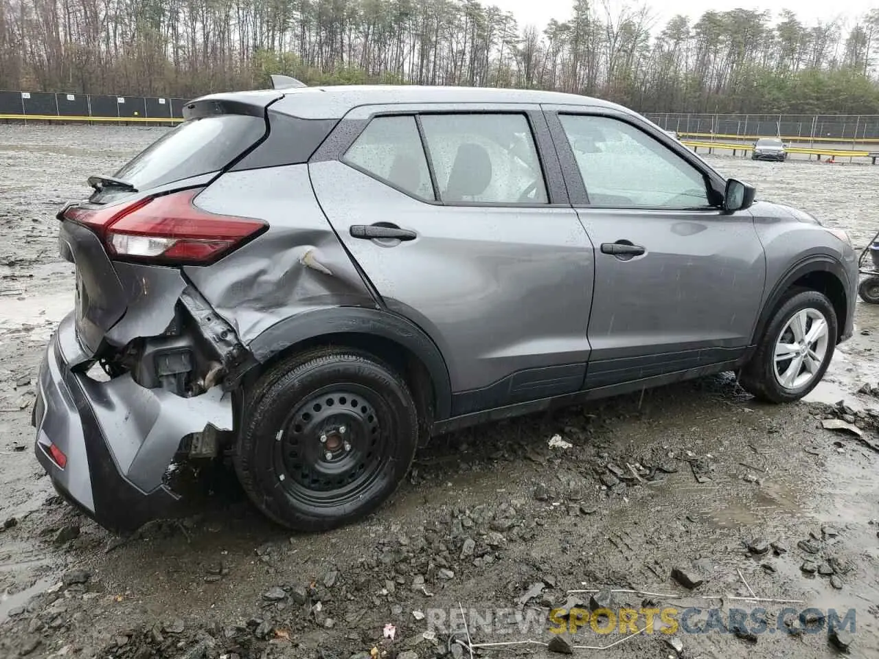 3 fotografías del automóvil dañado 3N1CP5BV3RL495473 NISSAN KICKS 2024