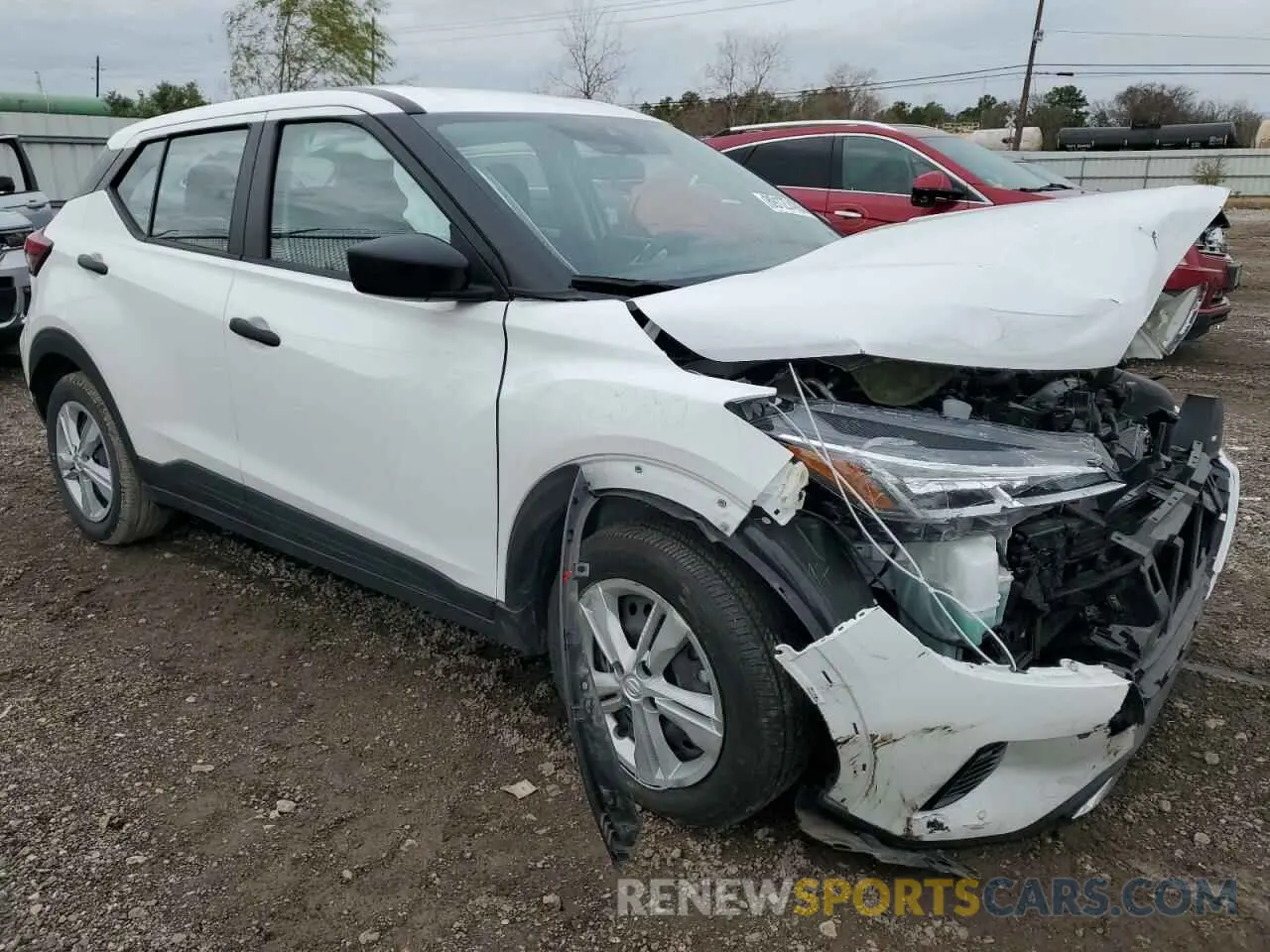 4 fotografías del automóvil dañado 3N1CP5BV3RL505449 NISSAN KICKS 2024