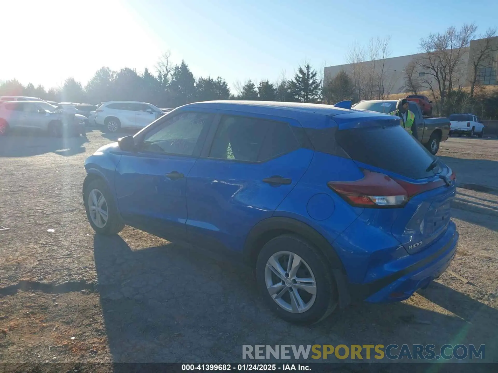 3 fotografías del automóvil dañado 3N1CP5BV4RL529615 NISSAN KICKS 2024