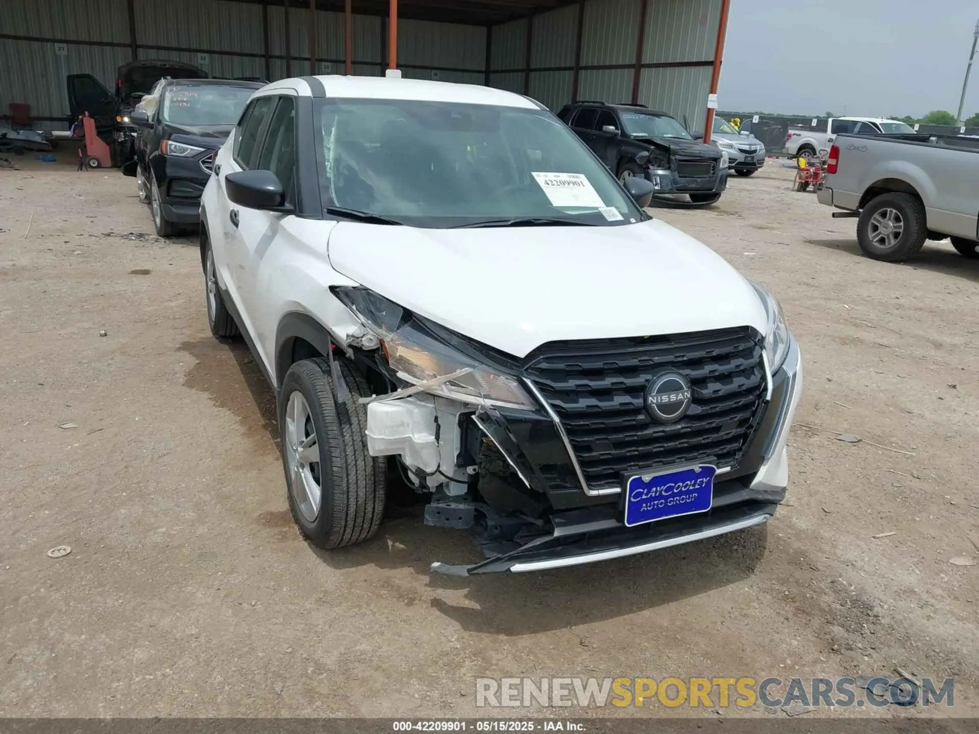 1 fotografías del automóvil dañado 3N1CP5BV5RL583411 NISSAN KICKS 2024
