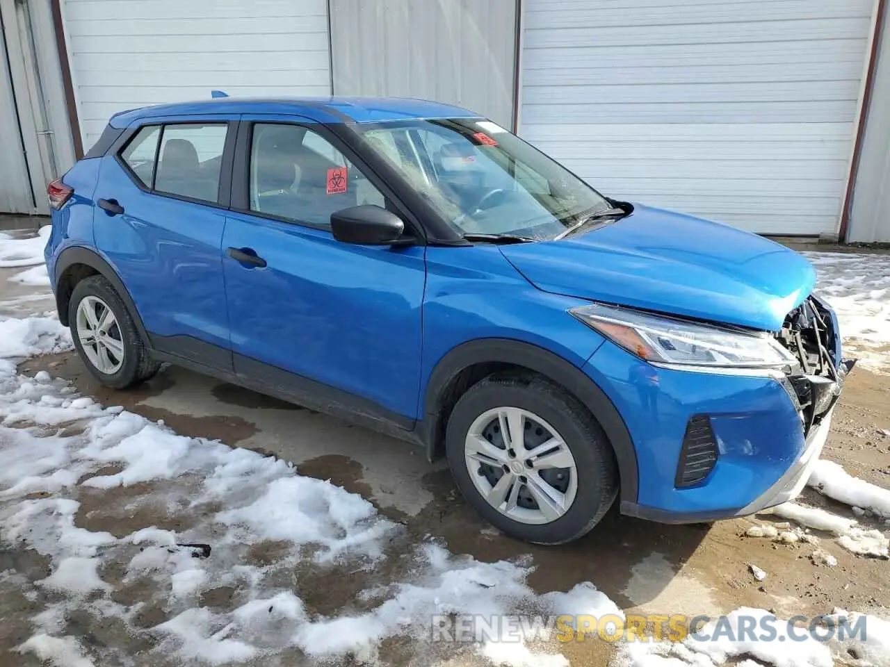 4 fotografías del automóvil dañado 3N1CP5BV7RL539331 NISSAN KICKS 2024