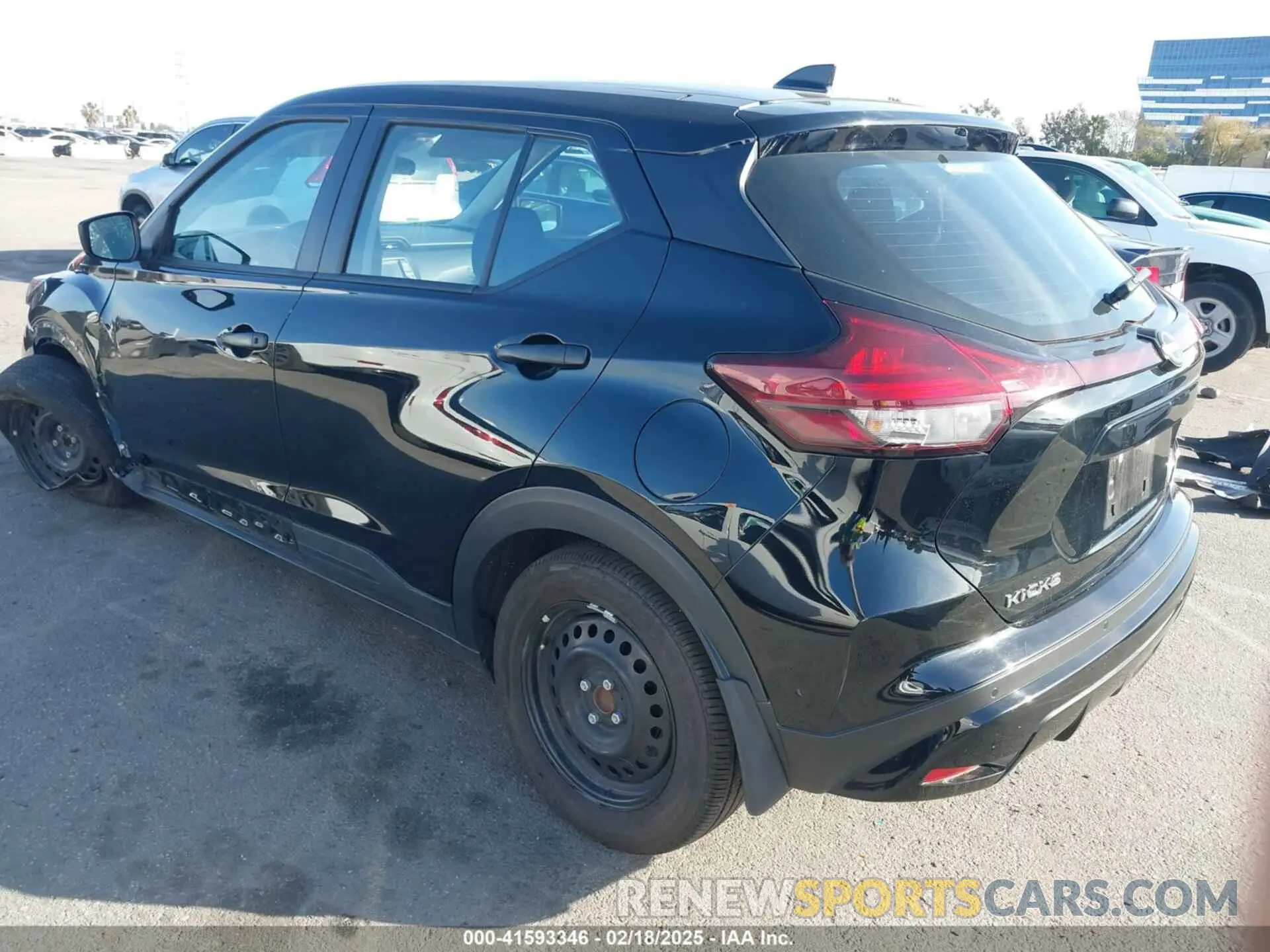 3 fotografías del automóvil dañado 3N1CP5BV7RL574645 NISSAN KICKS 2024