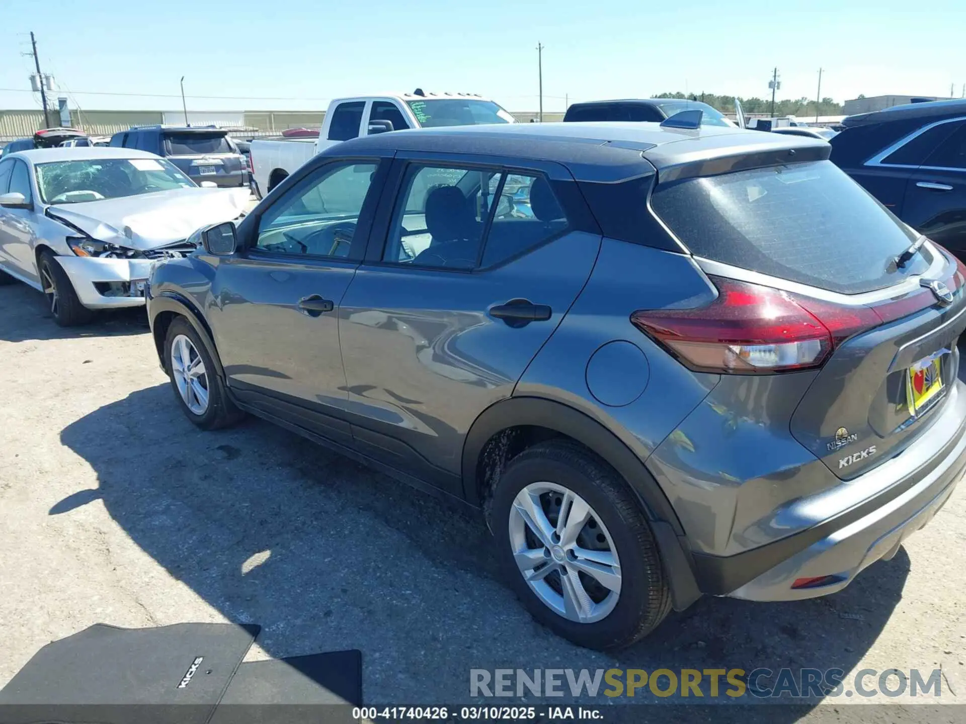 3 fotografías del automóvil dañado 3N1CP5BV7RL593700 NISSAN KICKS 2024