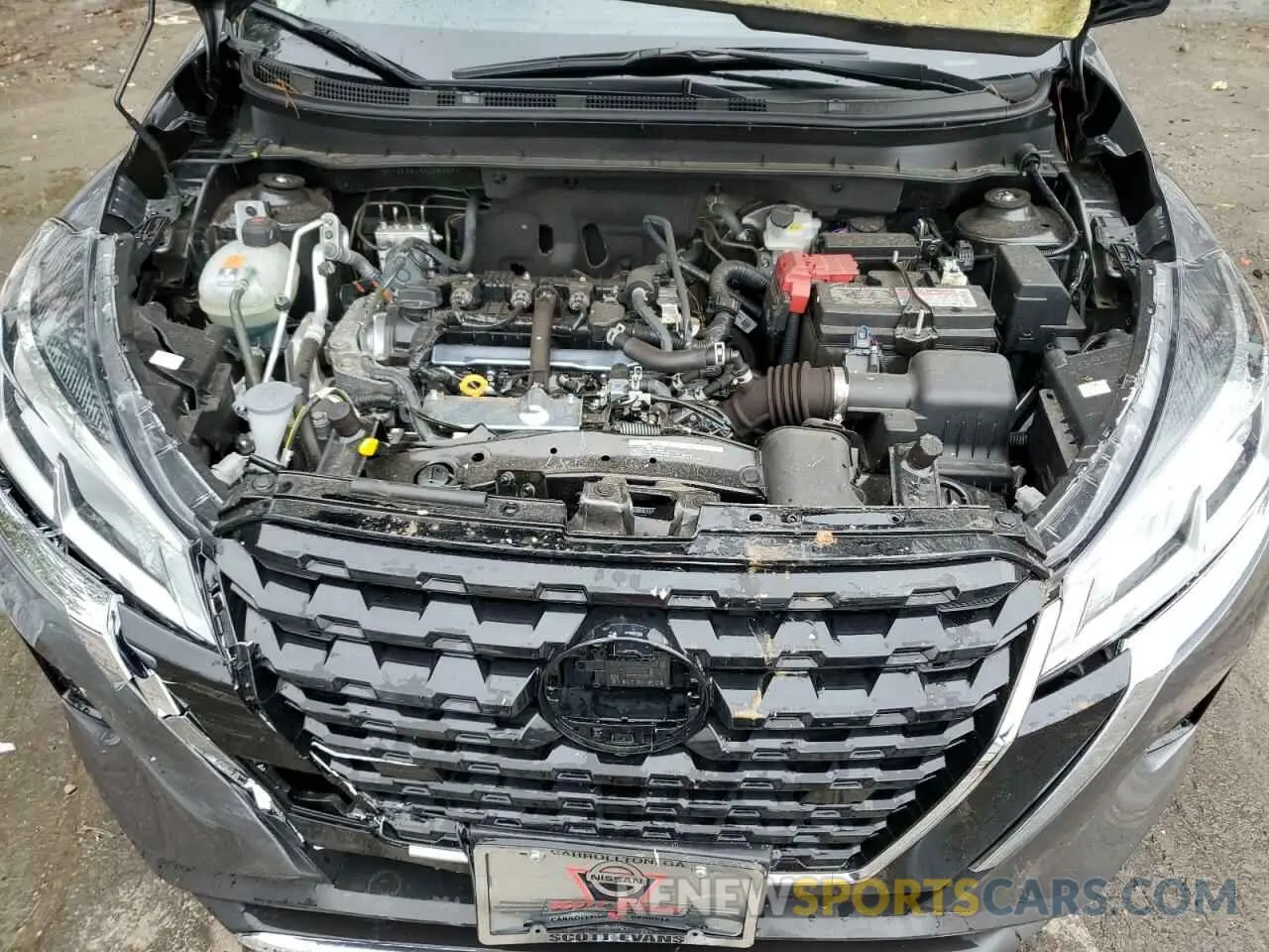 12 fotografías del automóvil dañado 3N1CP5BV8RL494397 NISSAN KICKS 2024