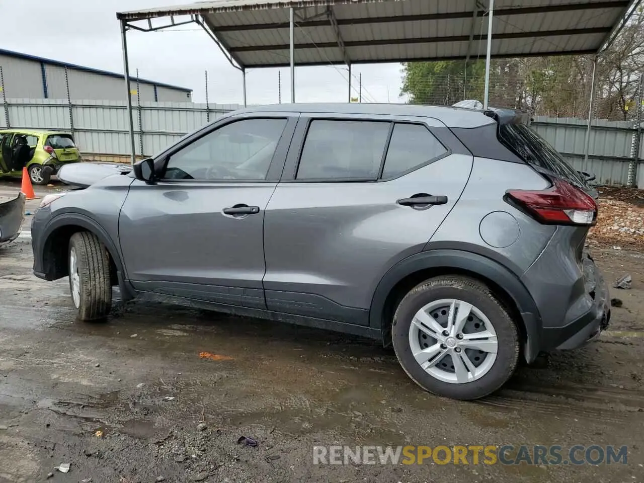 2 fotografías del automóvil dañado 3N1CP5BV8RL494397 NISSAN KICKS 2024