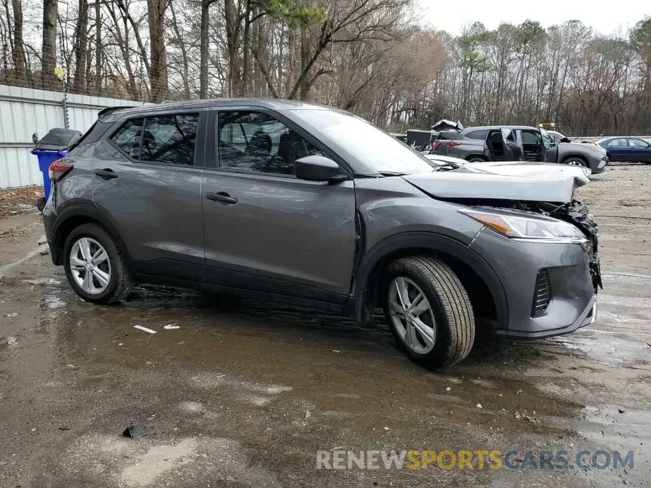 4 fotografías del automóvil dañado 3N1CP5BV8RL494397 NISSAN KICKS 2024