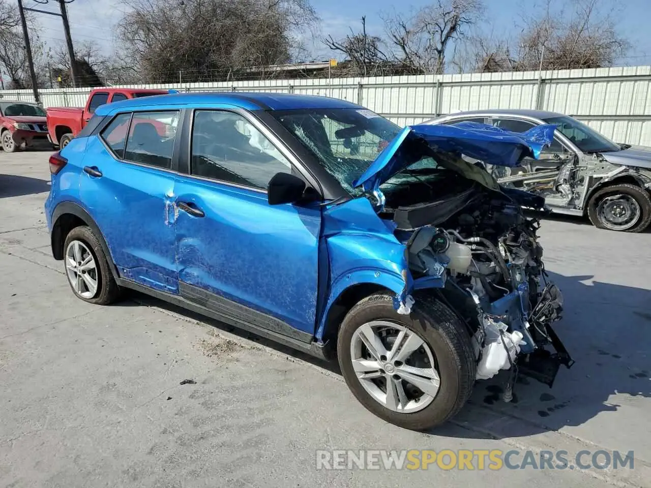 4 fotografías del automóvil dañado 3N1CP5BV8RL509299 NISSAN KICKS 2024