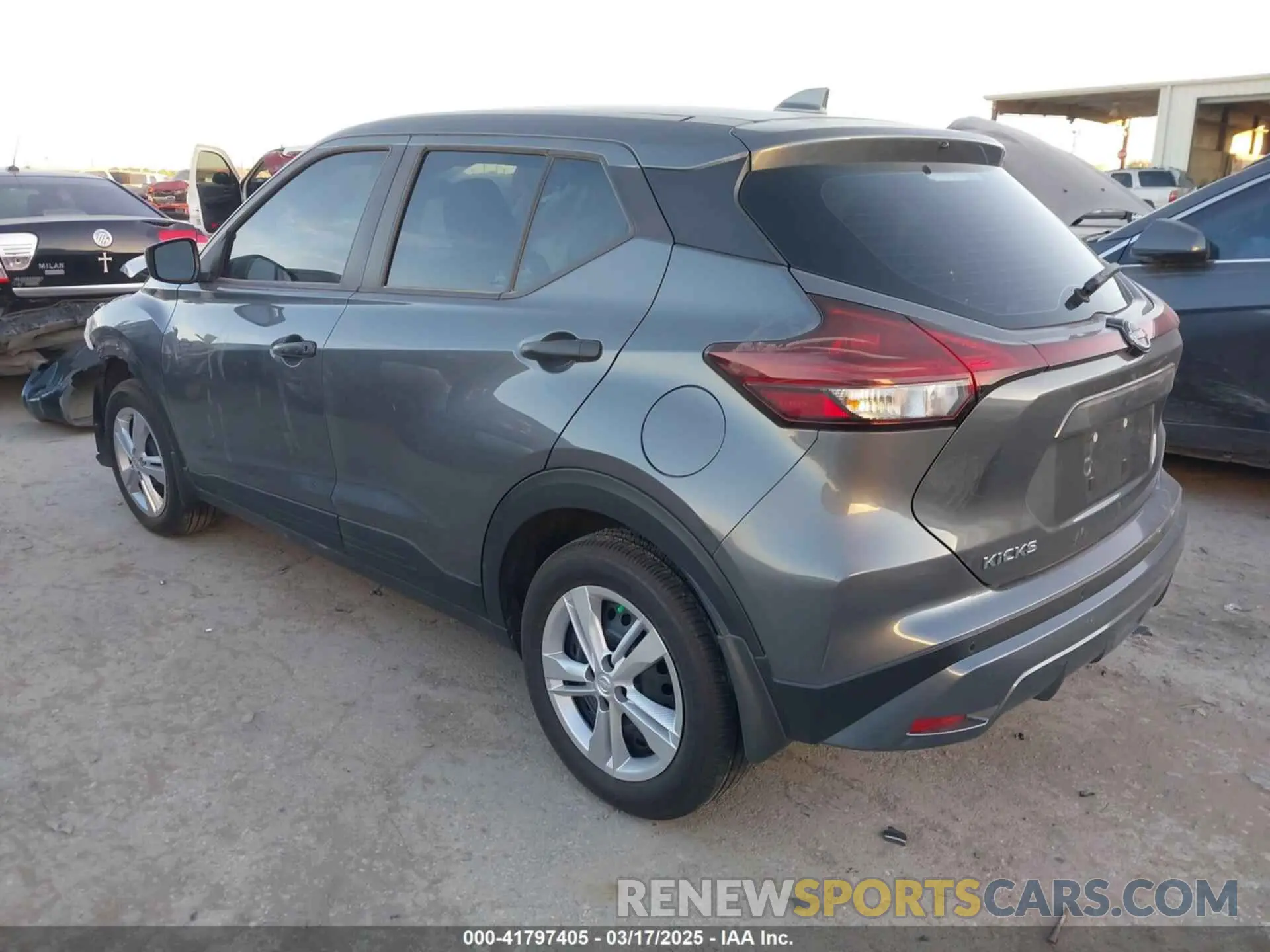 3 fotografías del automóvil dañado 3N1CP5BV8RL594399 NISSAN KICKS 2024