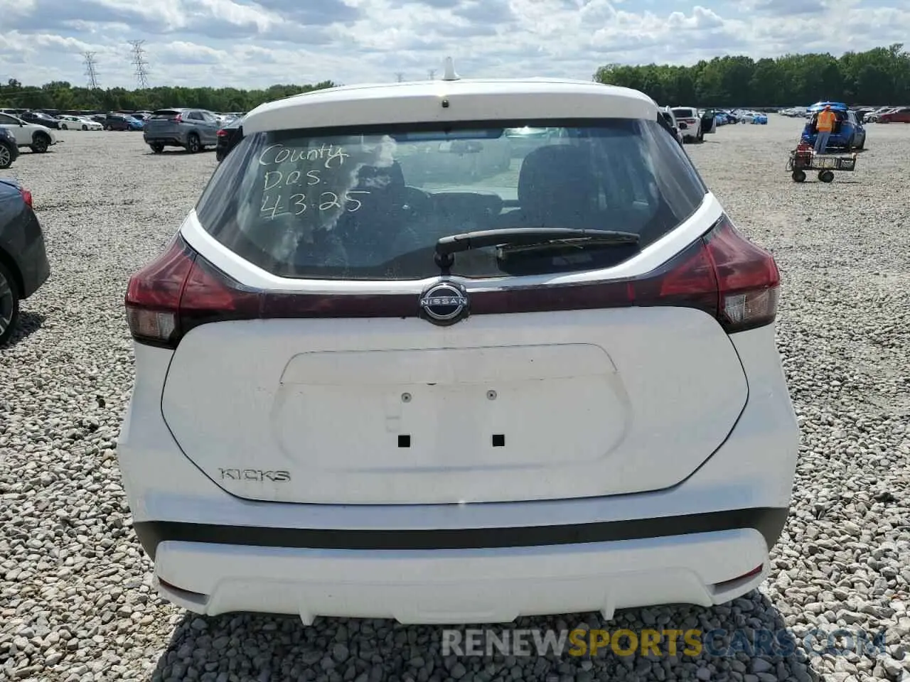 6 fotografías del automóvil dañado 3N1CP5BV9RL505875 NISSAN KICKS 2024