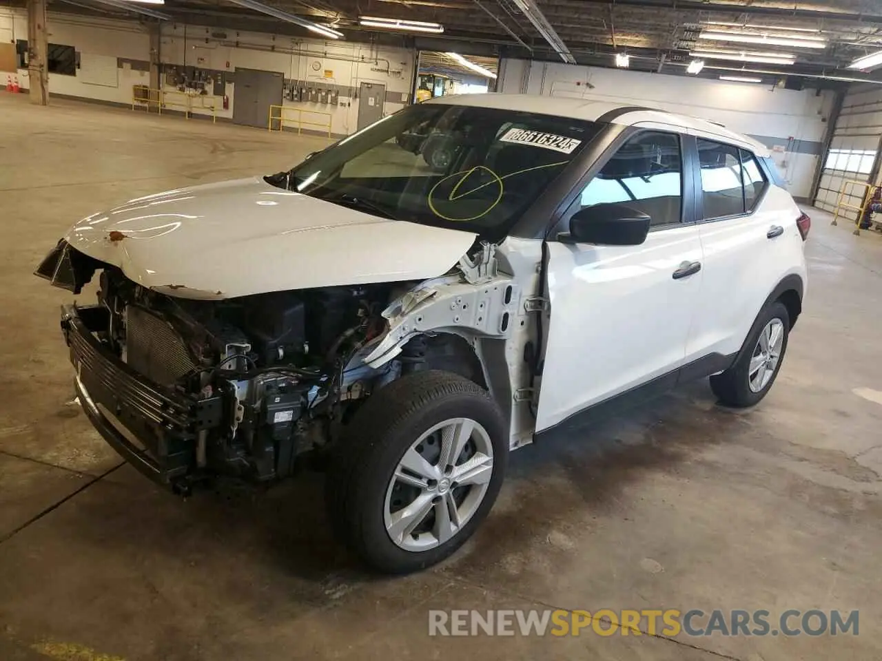 1 fotografías del automóvil dañado 3N1CP5BV9RL561802 NISSAN KICKS 2024