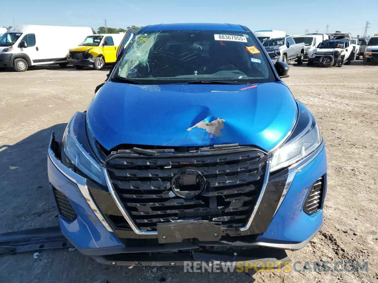5 fotografías del automóvil dañado 3N1CP5BV9RL580804 NISSAN KICKS 2024