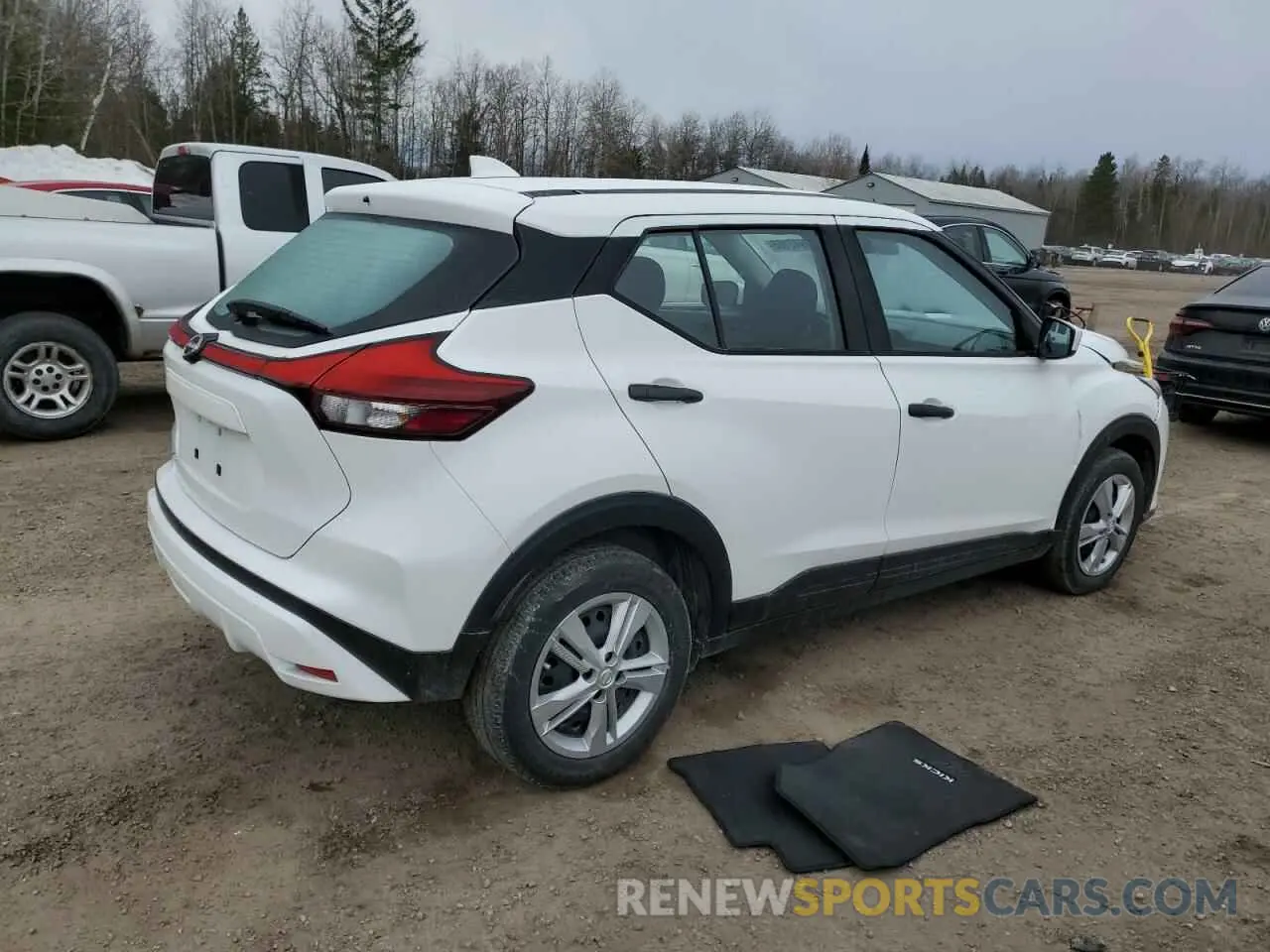 3 fotografías del automóvil dañado 3N1CP5BVXRL482333 NISSAN KICKS 2024