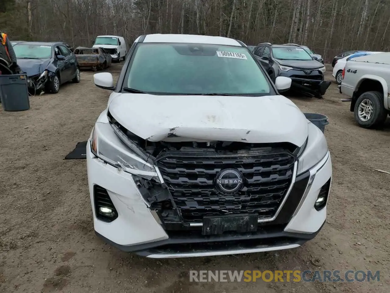 5 fotografías del automóvil dañado 3N1CP5BVXRL482333 NISSAN KICKS 2024