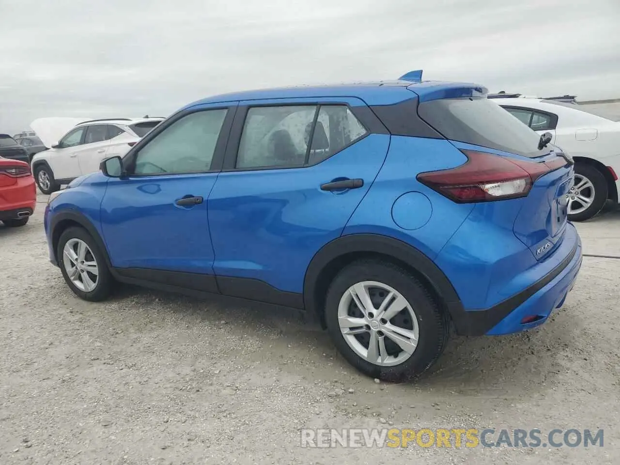 2 fotografías del automóvil dañado 3N1CP5BVXRL563686 NISSAN KICKS 2024