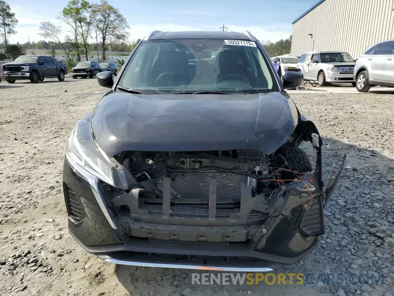 5 fotografías del automóvil dañado 3N1CP5CV0RL525379 NISSAN KICKS 2024