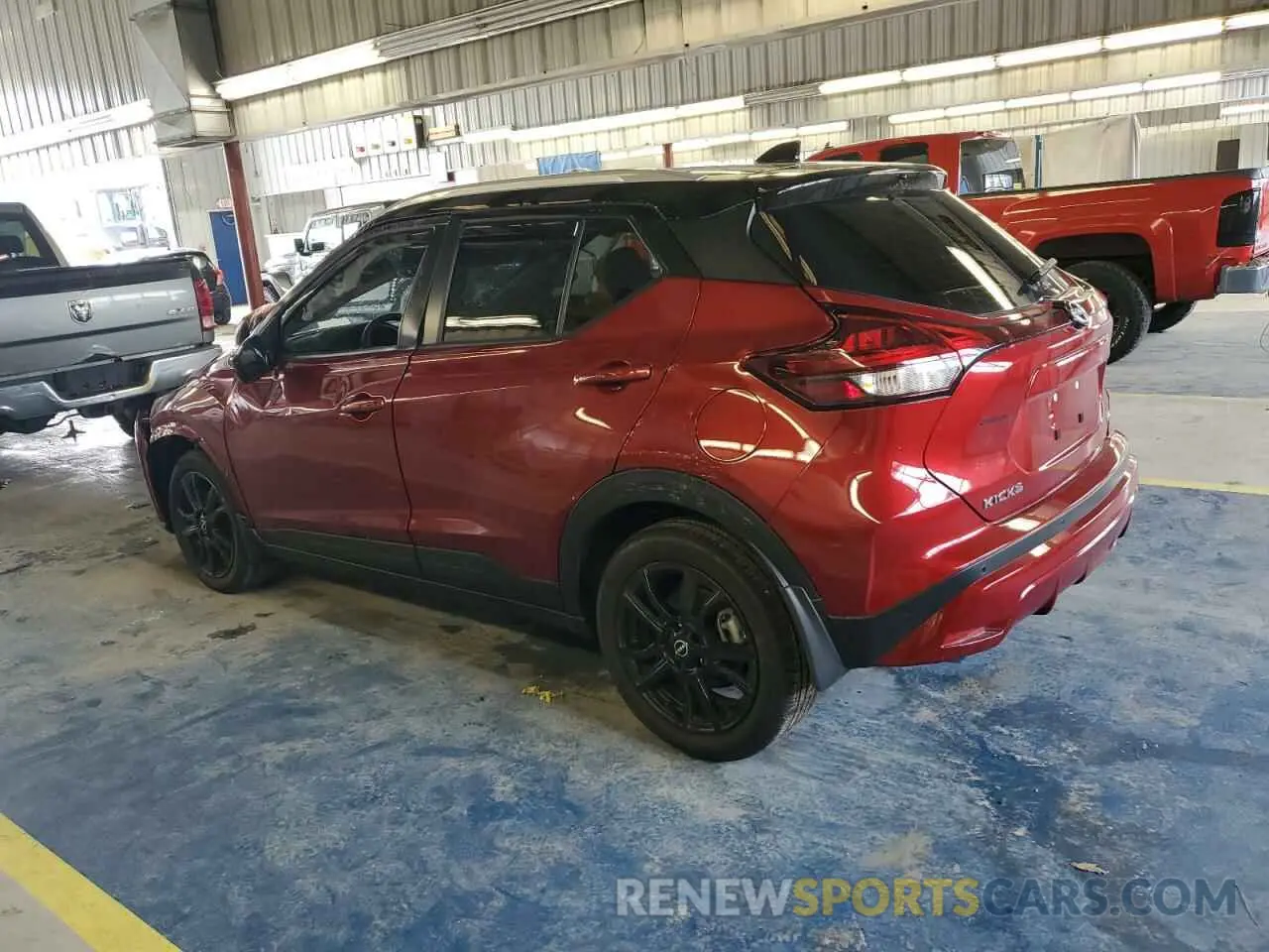 2 fotografías del automóvil dañado 3N1CP5CV0RL563694 NISSAN KICKS 2024