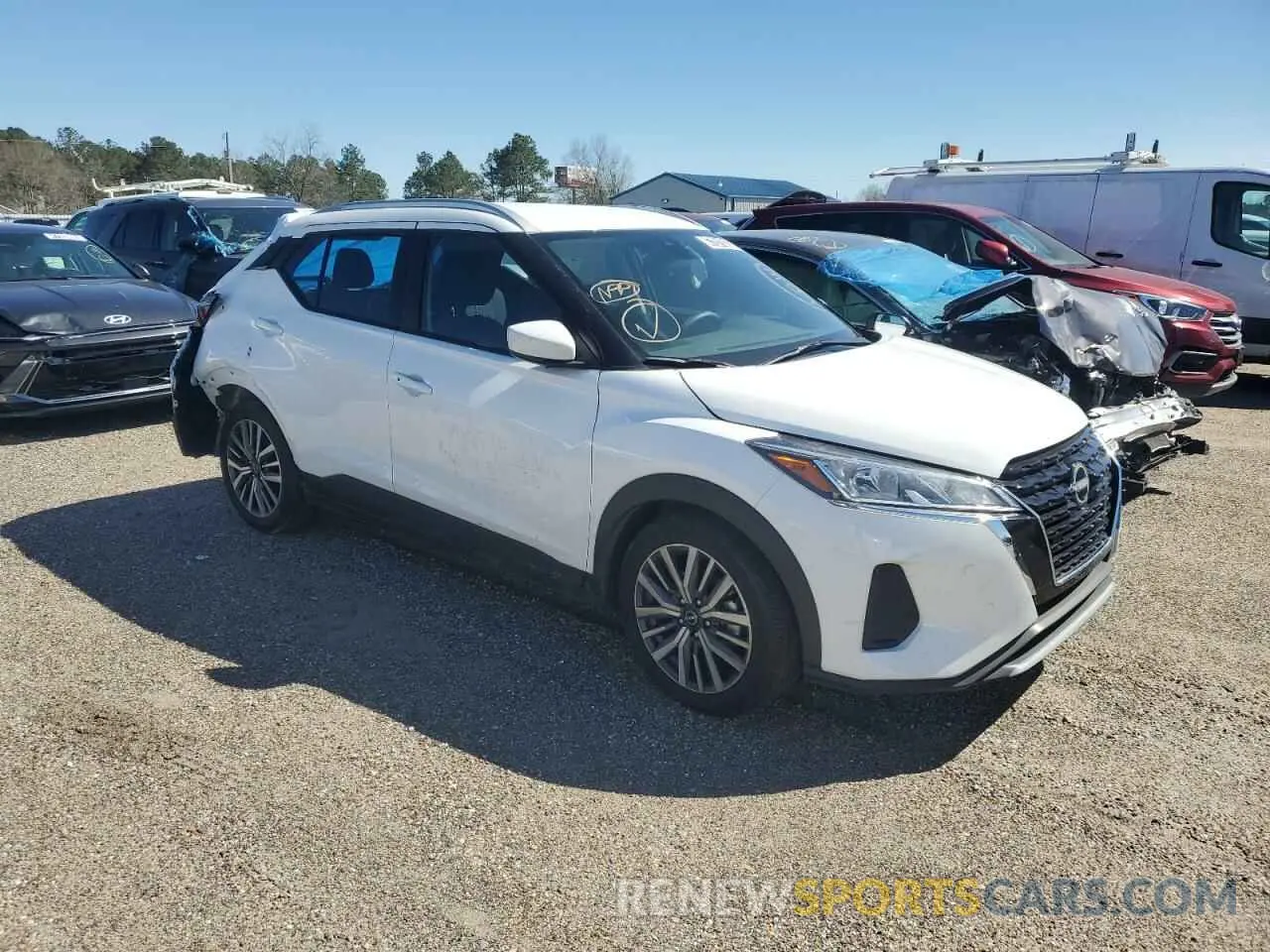 4 fotografías del automóvil dañado 3N1CP5CV1RL470229 NISSAN KICKS 2024