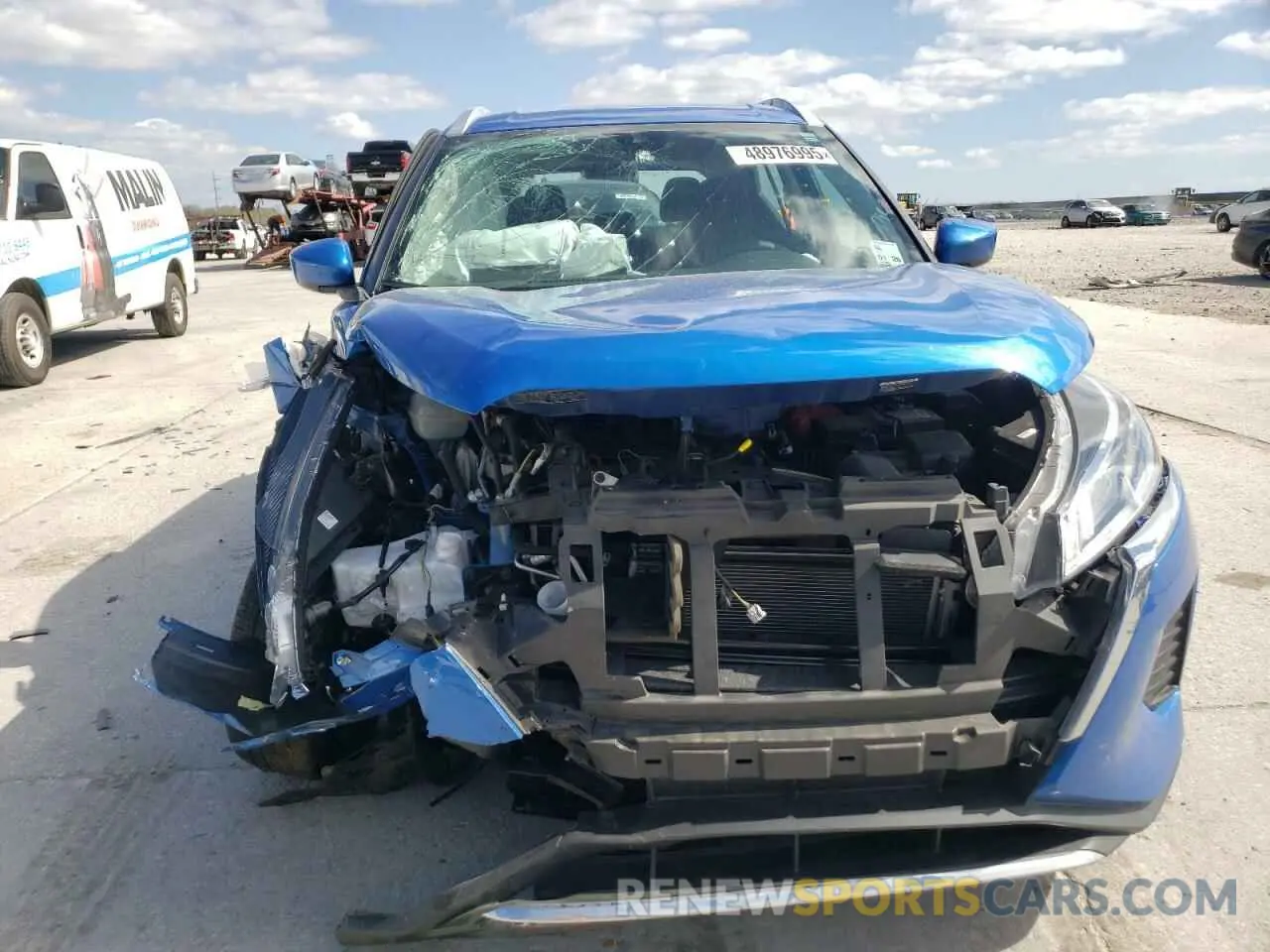 5 fotografías del automóvil dañado 3N1CP5CV1RL480372 NISSAN KICKS 2024