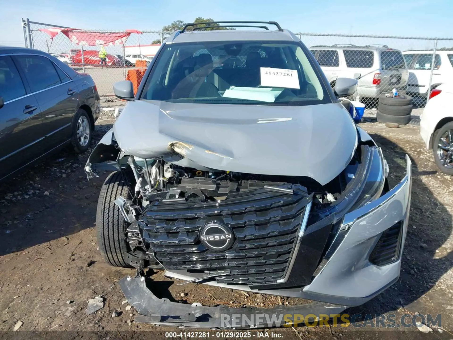 12 fotografías del automóvil dañado 3N1CP5CV1RL527321 NISSAN KICKS 2024