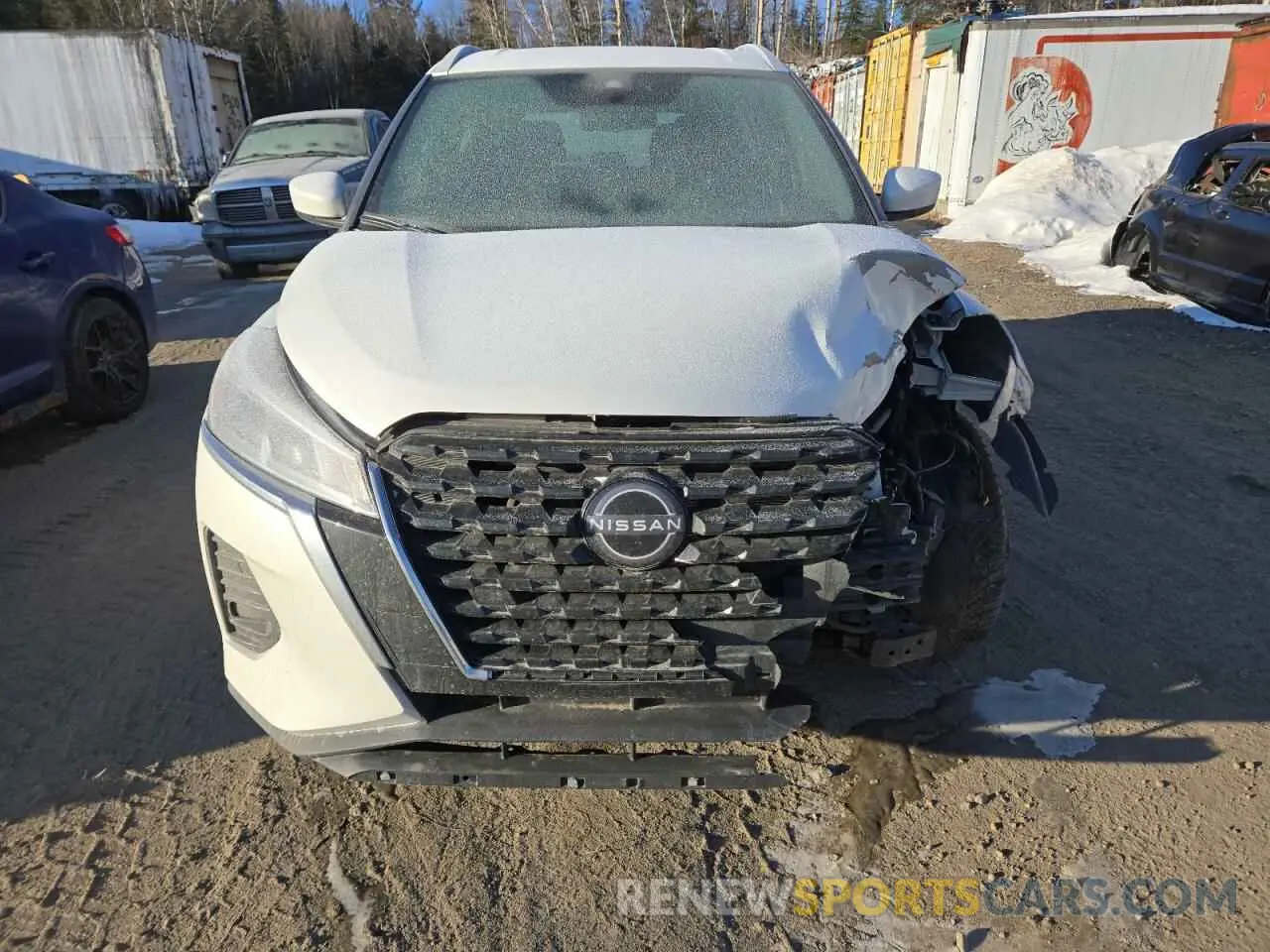 5 fotografías del automóvil dañado 3N1CP5CV1RL588880 NISSAN KICKS 2024