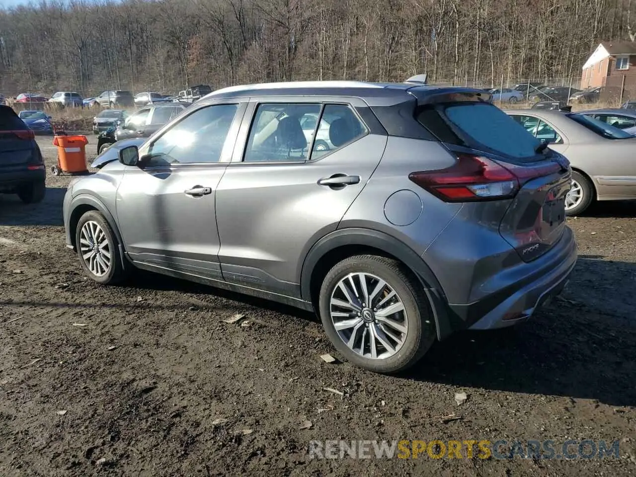 2 fotografías del automóvil dañado 3N1CP5CV4RL482987 NISSAN KICKS 2024