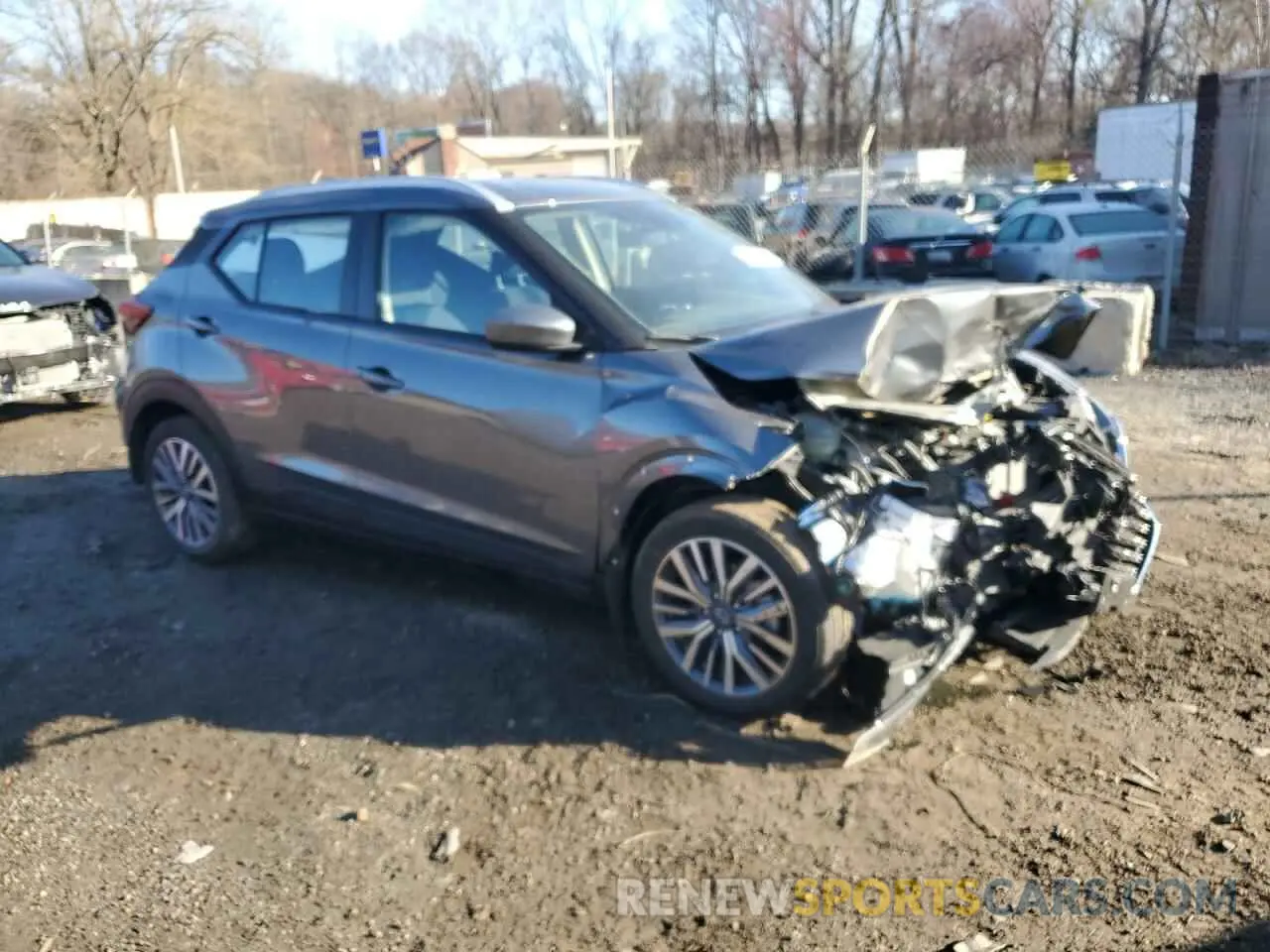 4 fotografías del automóvil dañado 3N1CP5CV4RL482987 NISSAN KICKS 2024