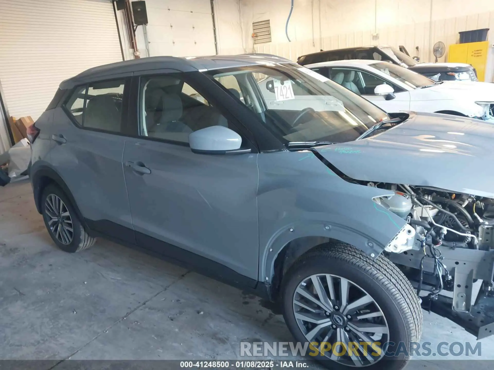 14 fotografías del automóvil dañado 3N1CP5CV6RL555583 NISSAN KICKS 2024