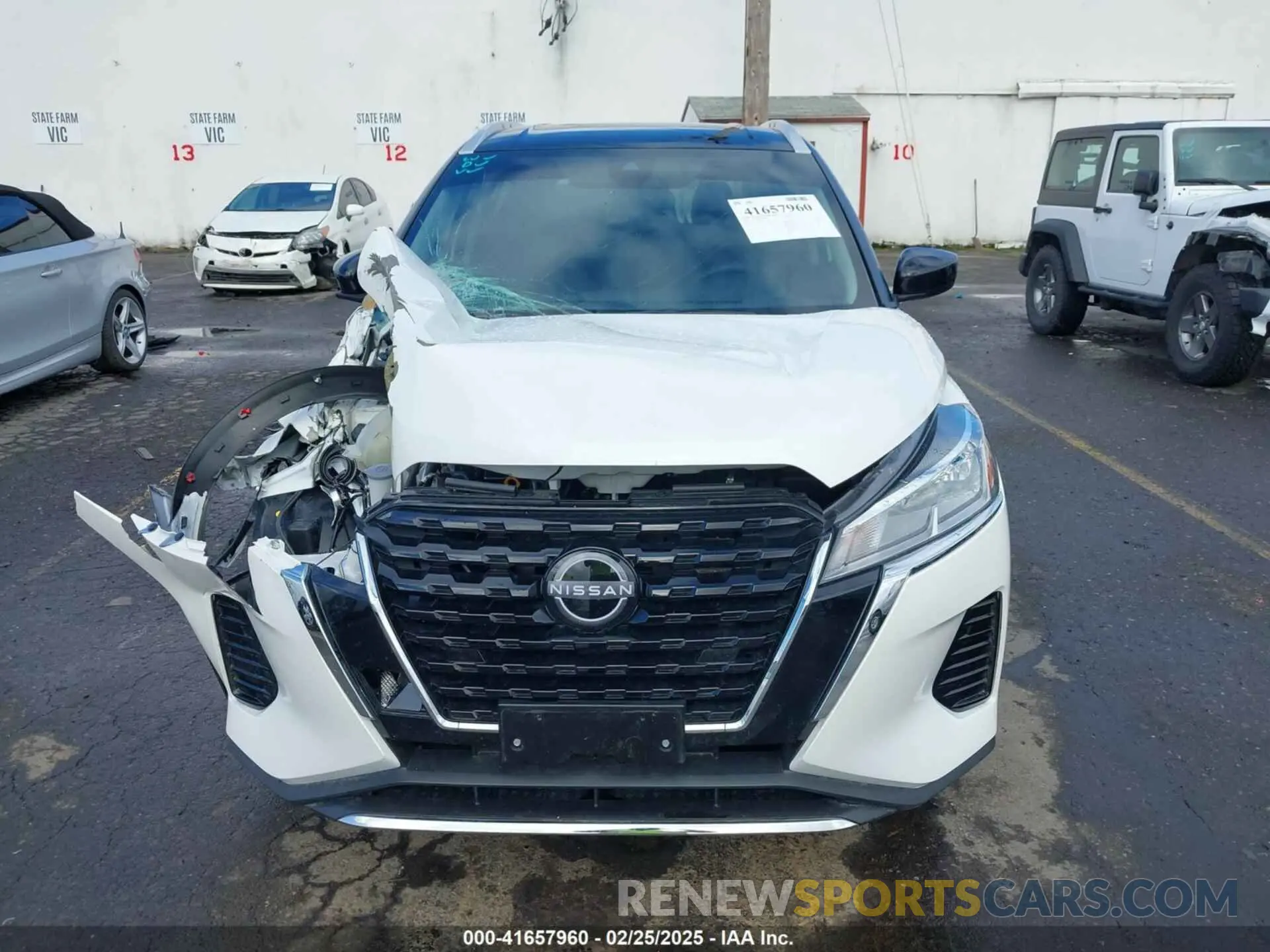 12 fotografías del automóvil dañado 3N1CP5CV8RL519202 NISSAN KICKS 2024