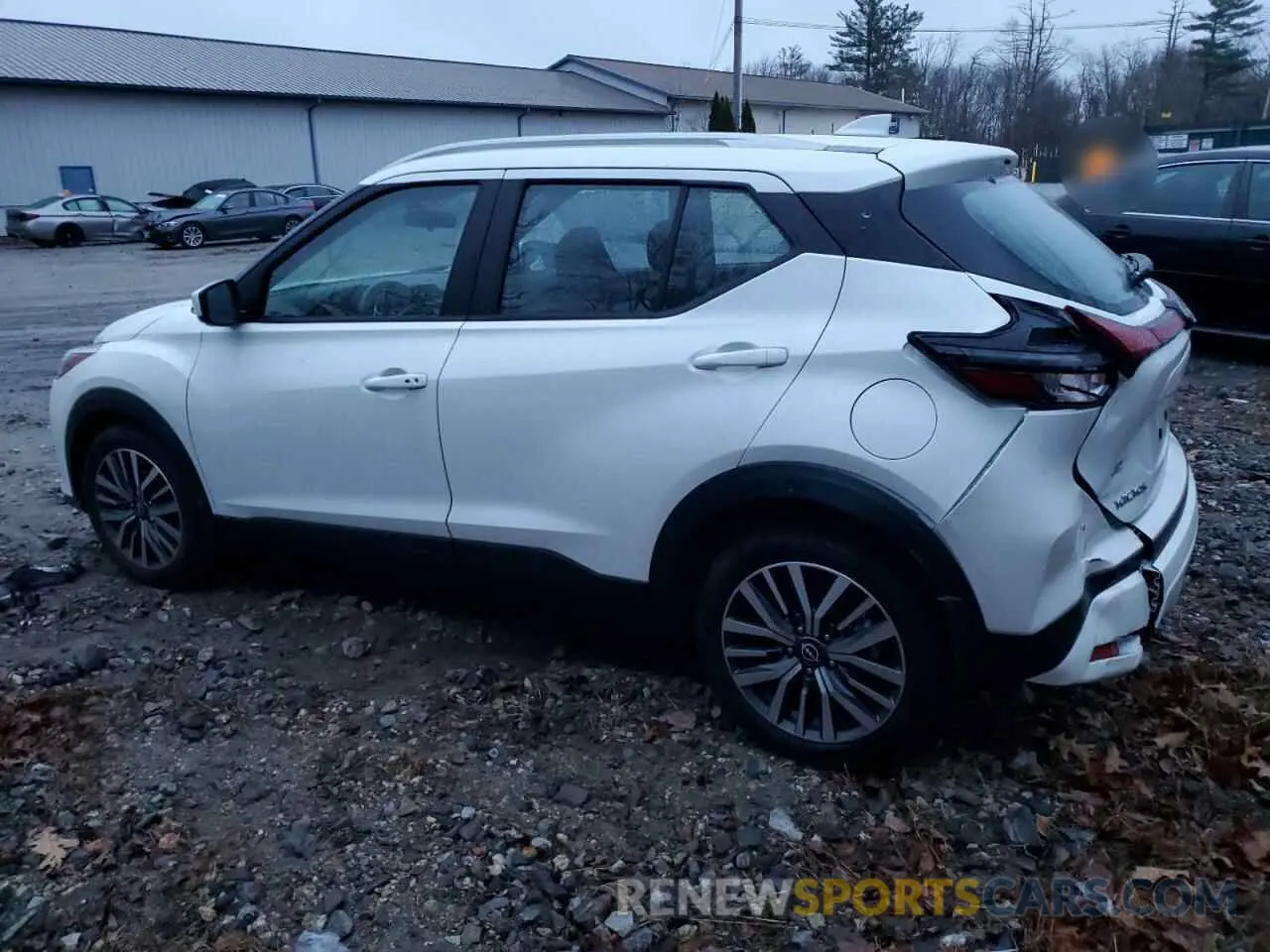2 fotografías del automóvil dañado 3N1CP5CV9RL474111 NISSAN KICKS 2024