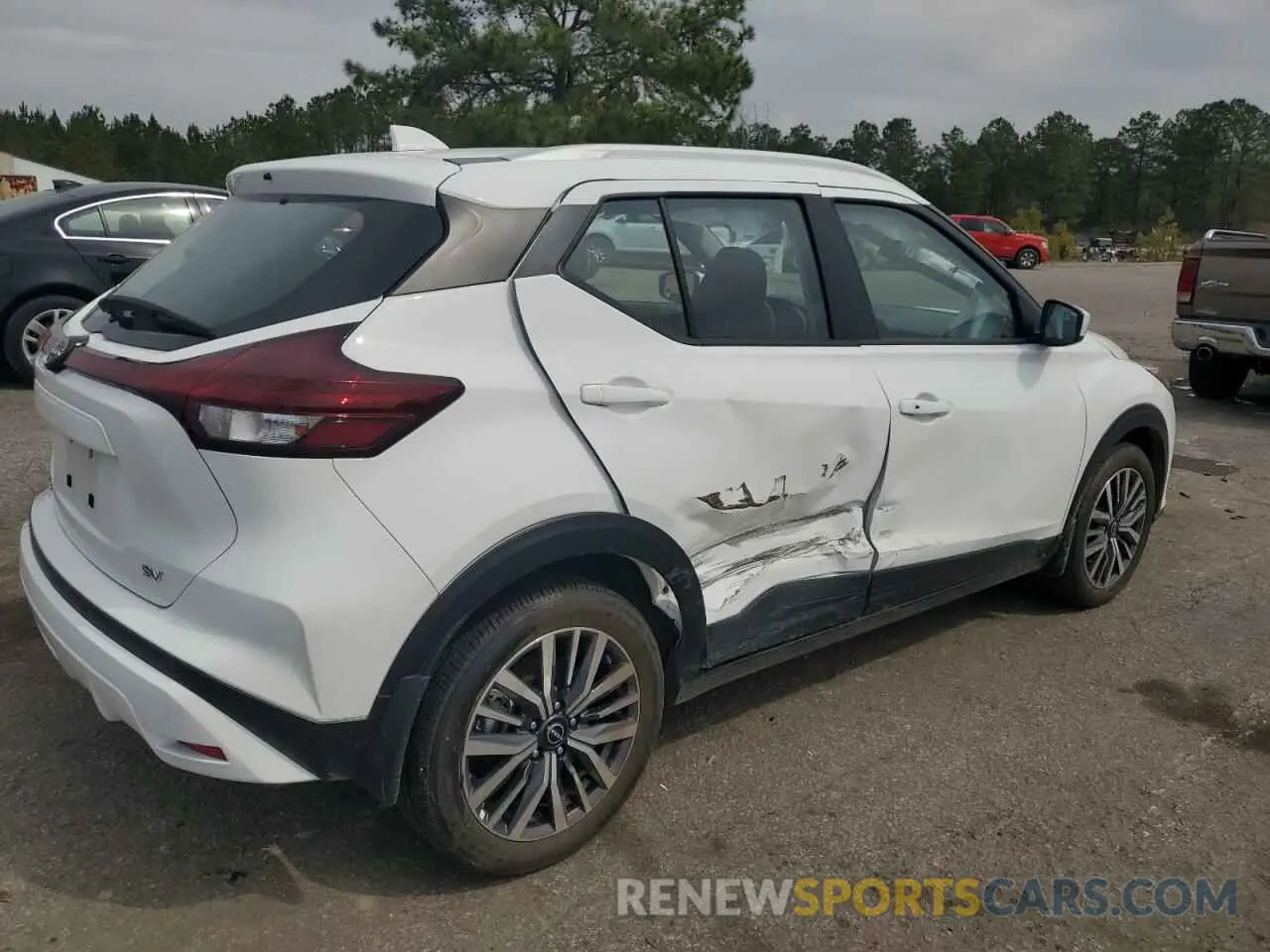 3 fotografías del automóvil dañado 3N1CP5CV9RL529026 NISSAN KICKS 2024