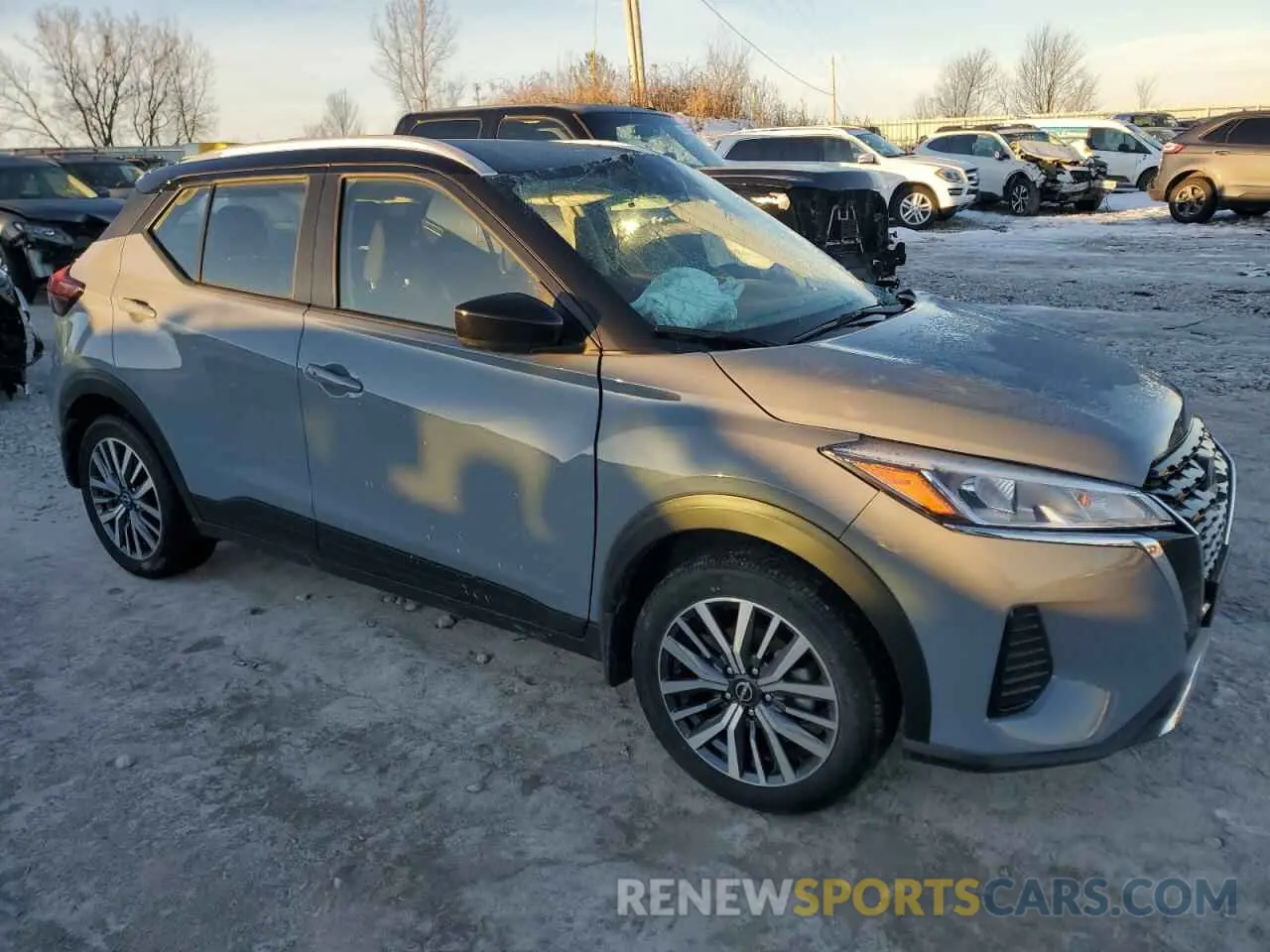 4 fotografías del automóvil dañado 3N1CP5CVXRL514180 NISSAN KICKS 2024