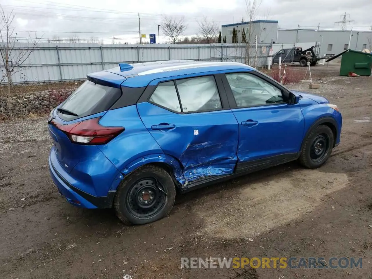 3 fotografías del automóvil dañado 3N1CP5CVXRL551553 NISSAN KICKS 2024